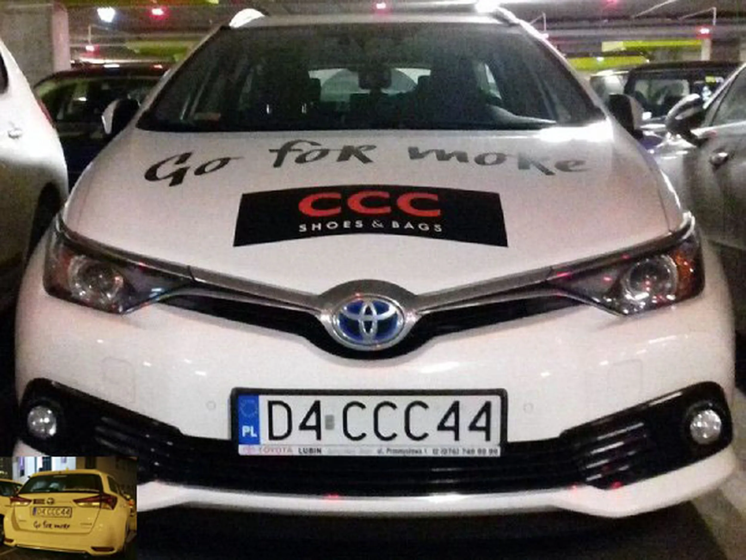 Fajny numer, blacha D4 CCC44