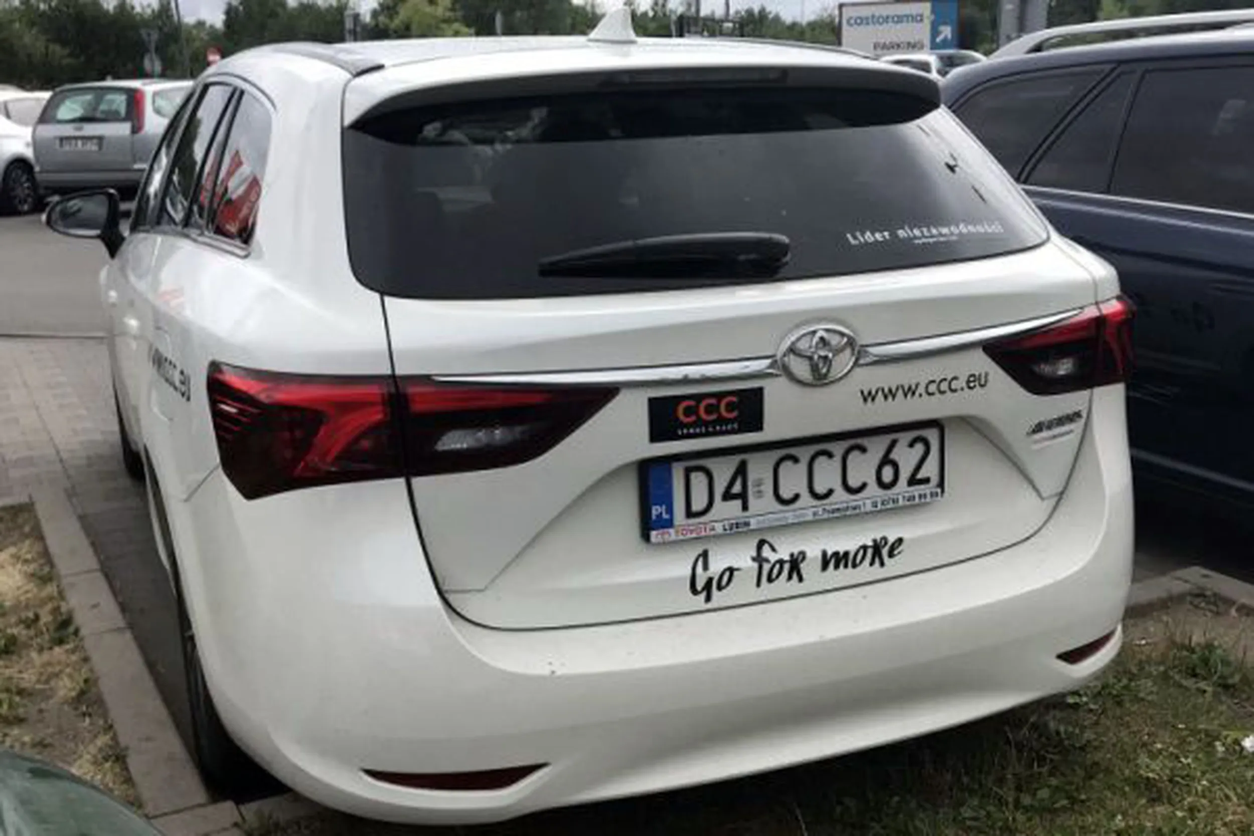 Fajny numer, blacha D4 CCC62