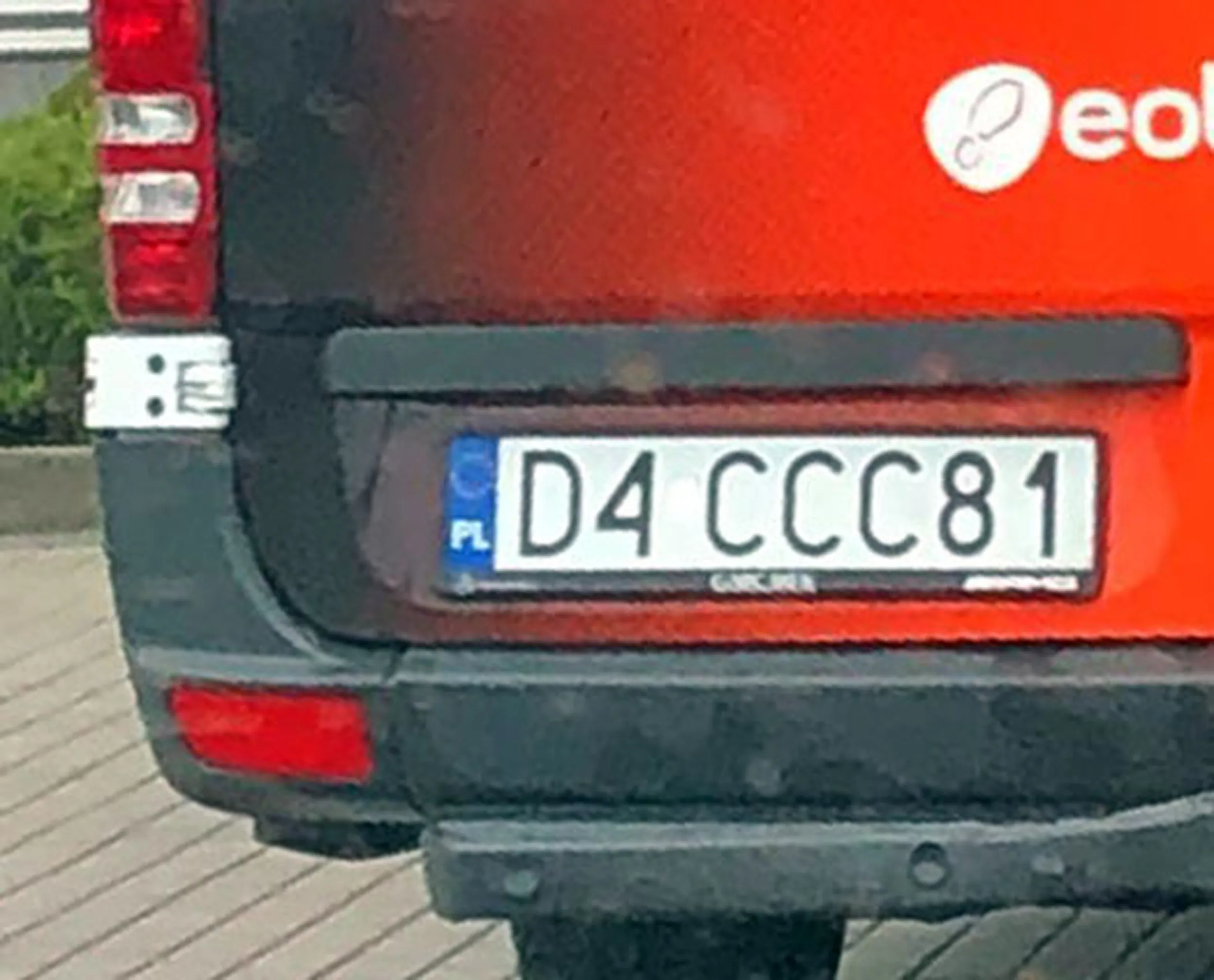 Fajny numer, blacha D4 CCC81