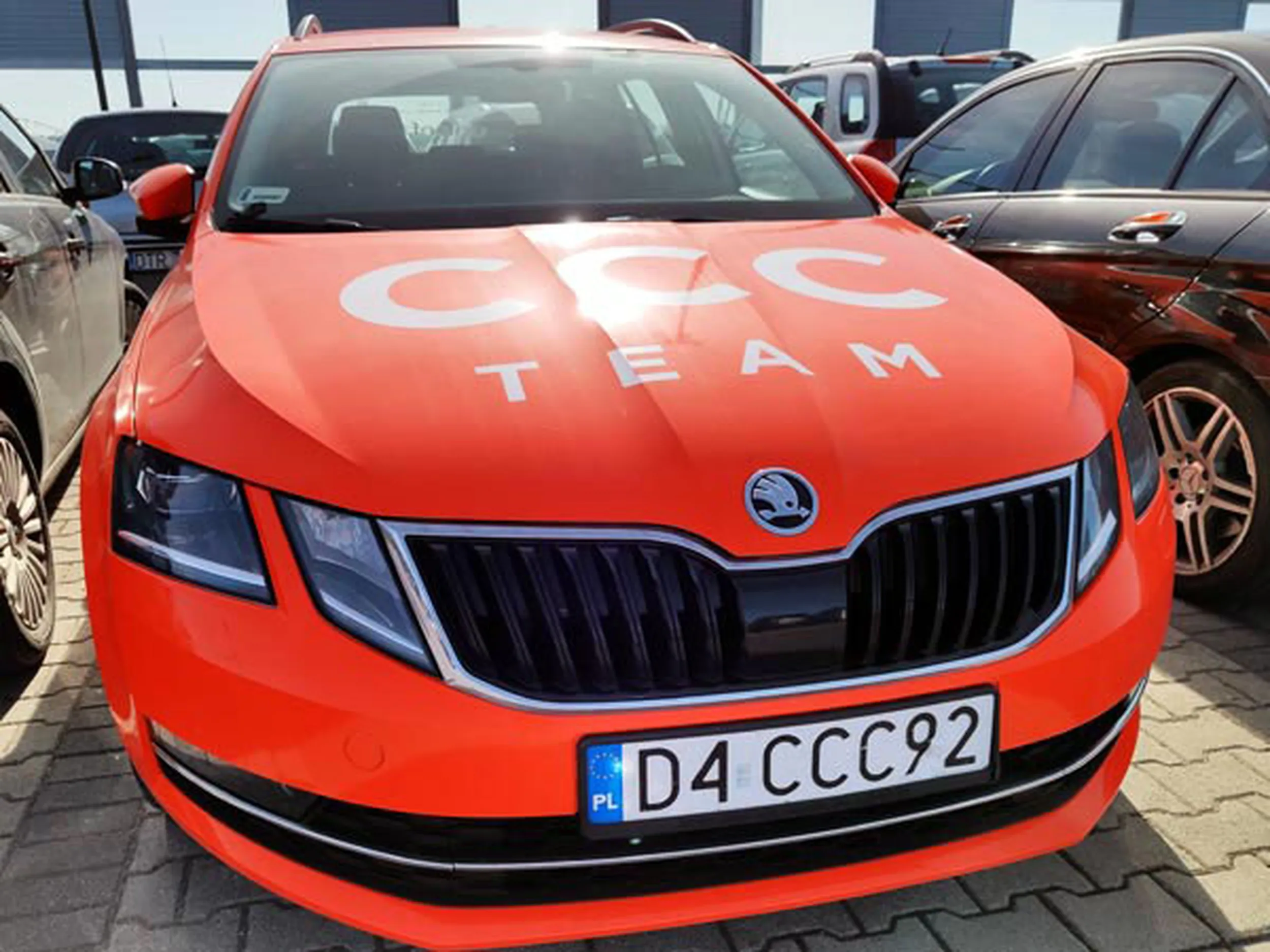 Fajny numer, blacha D4 CCC92