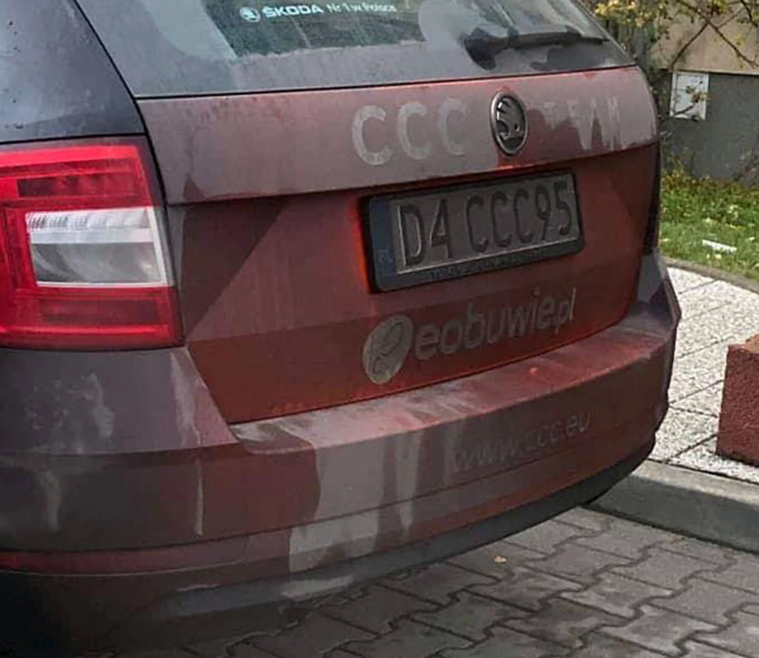 Fajny numer, blacha D4 CCC95