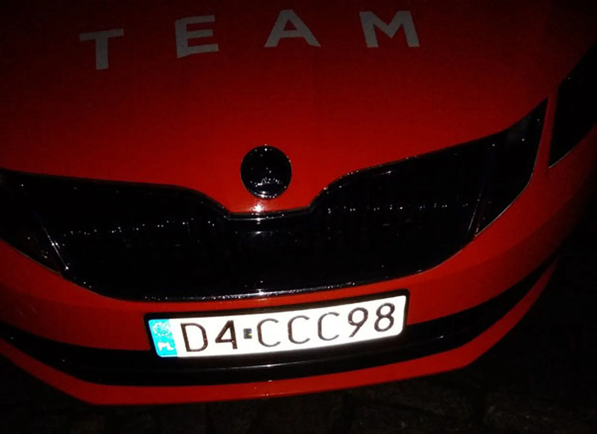 Fajny numer, blacha D4 CCC98