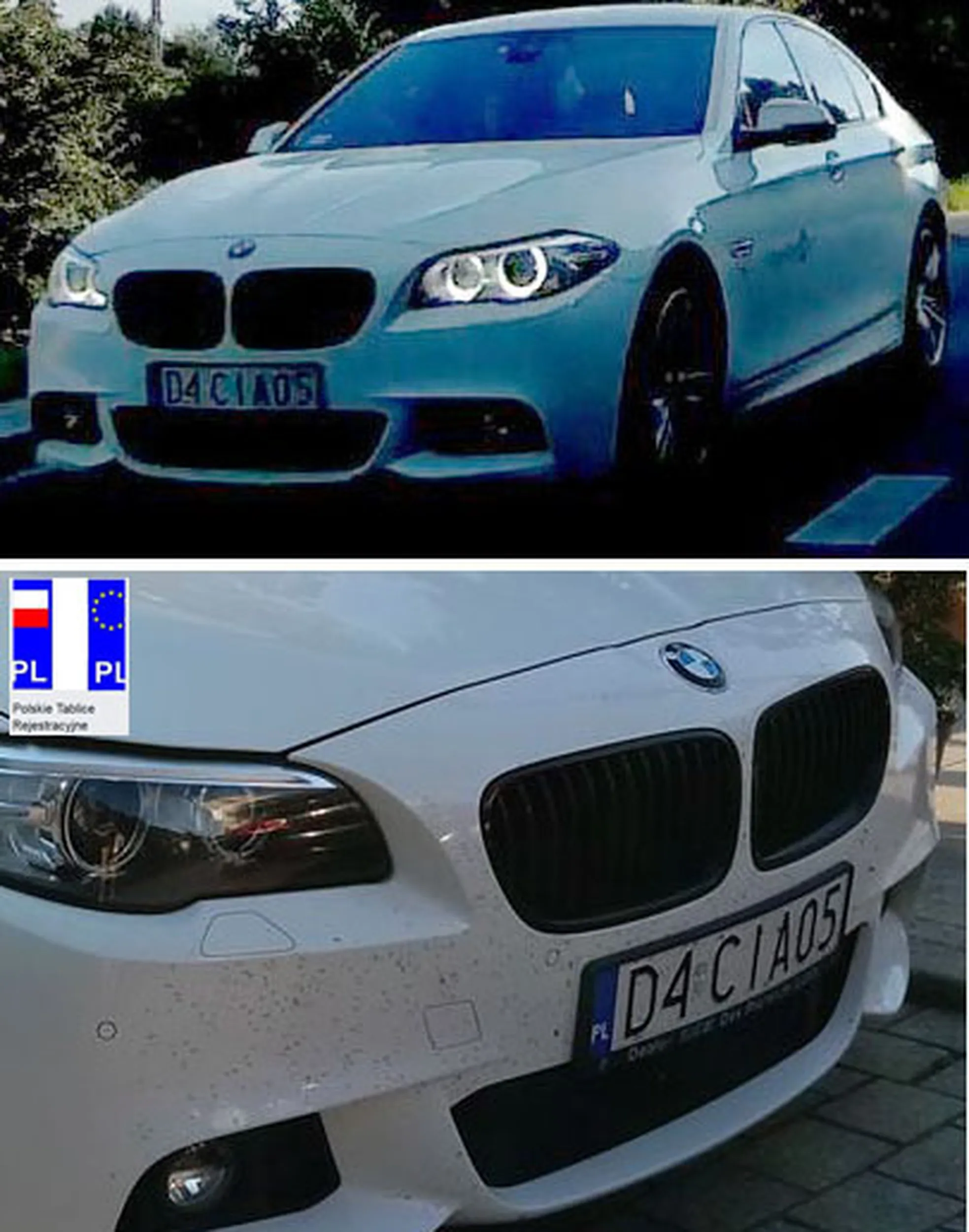 Fajny numer, blacha D4 CIA05