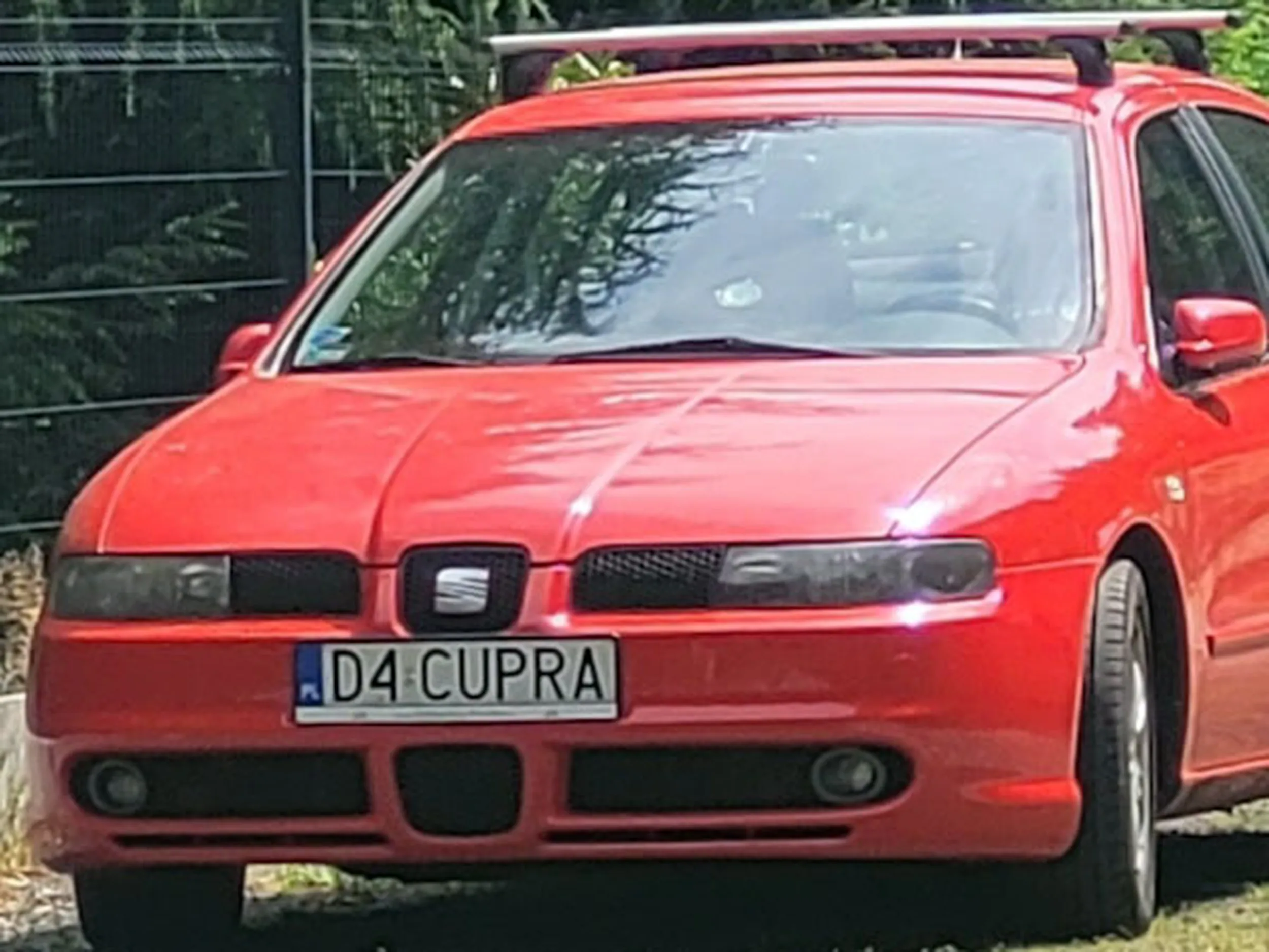 Fajny numer, blacha D4 CUPRA