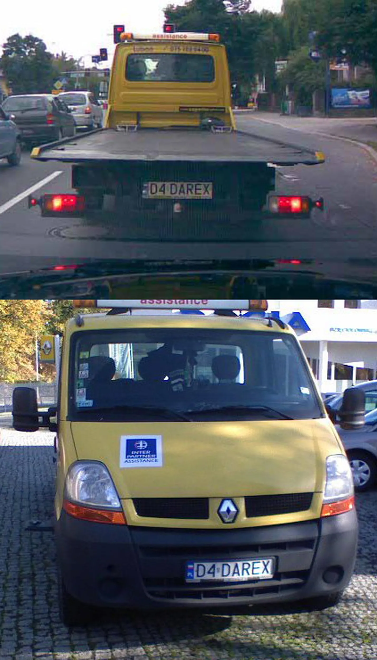 Fajny numer, blacha D4 DAREX