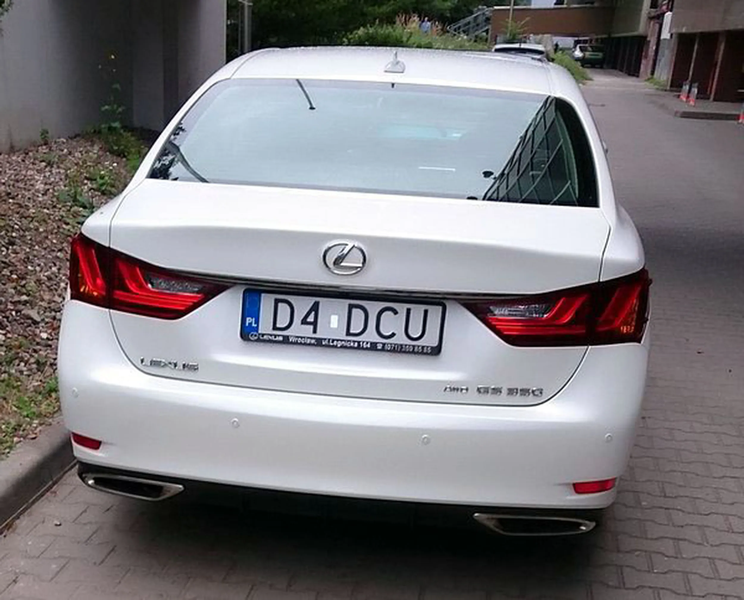 Fajny numer, blacha D4 DCU