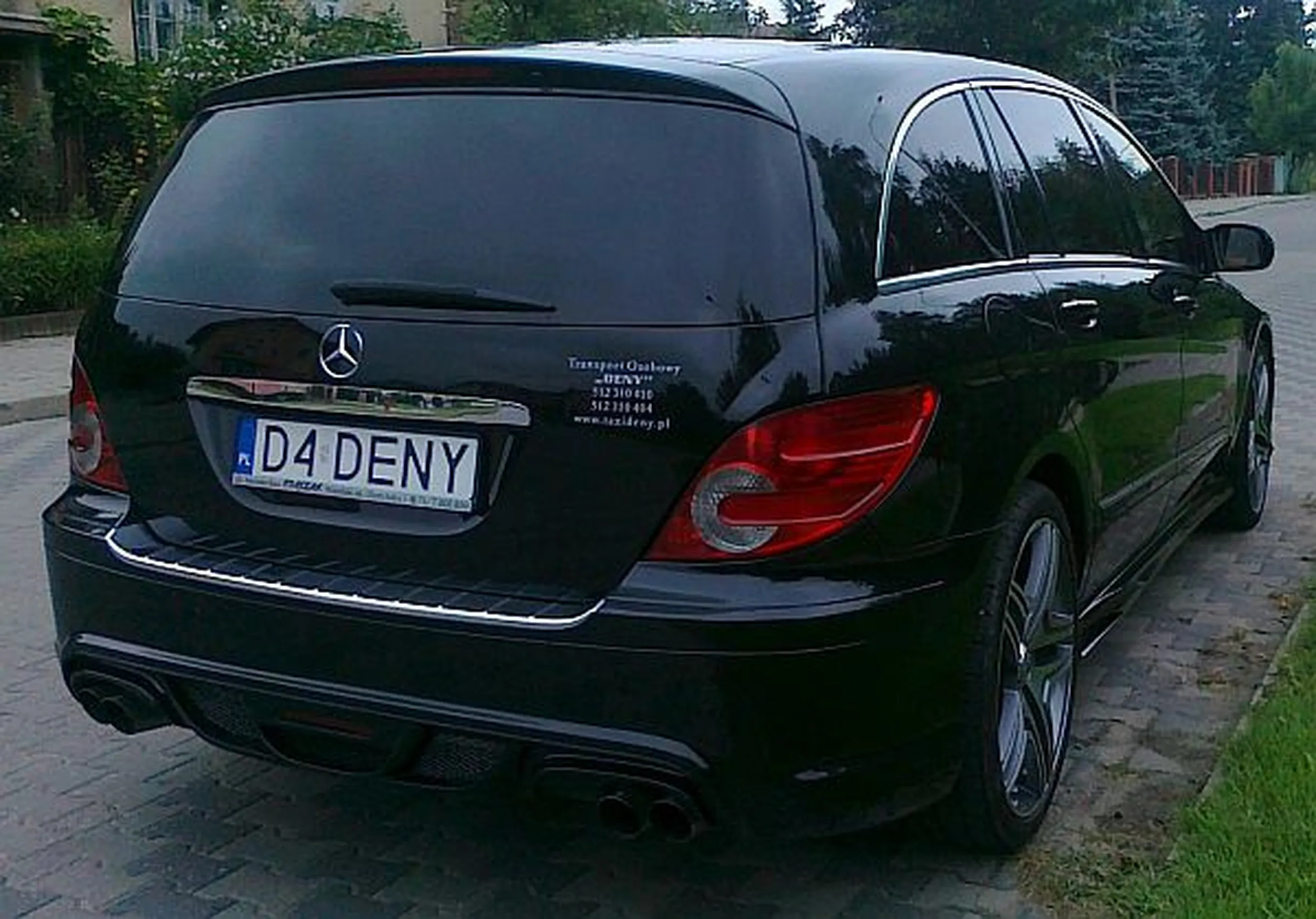 Fajny numer, blacha D4 DENY