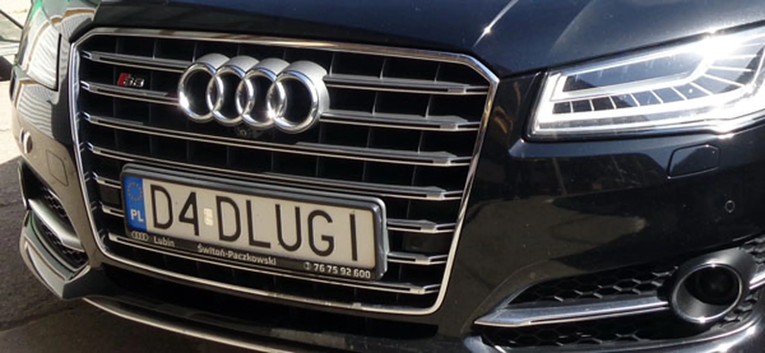 Fajny numer, blacha D4 DLUGI