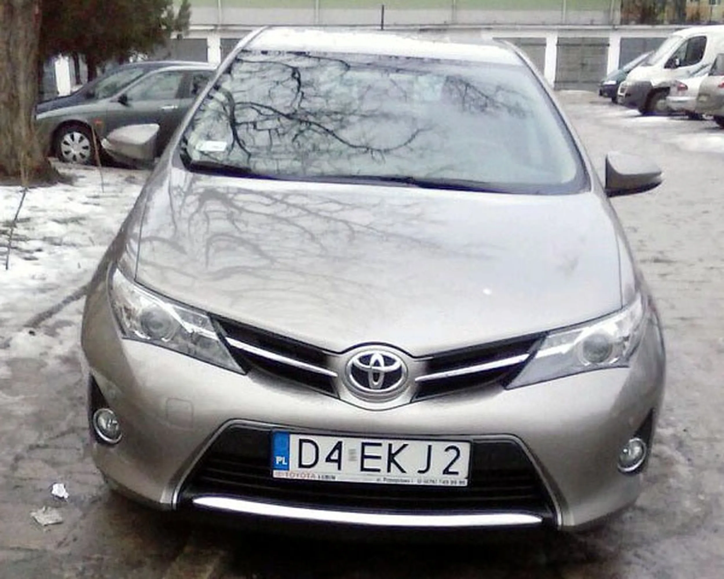 Fajny numer, blacha D4 EKJ2