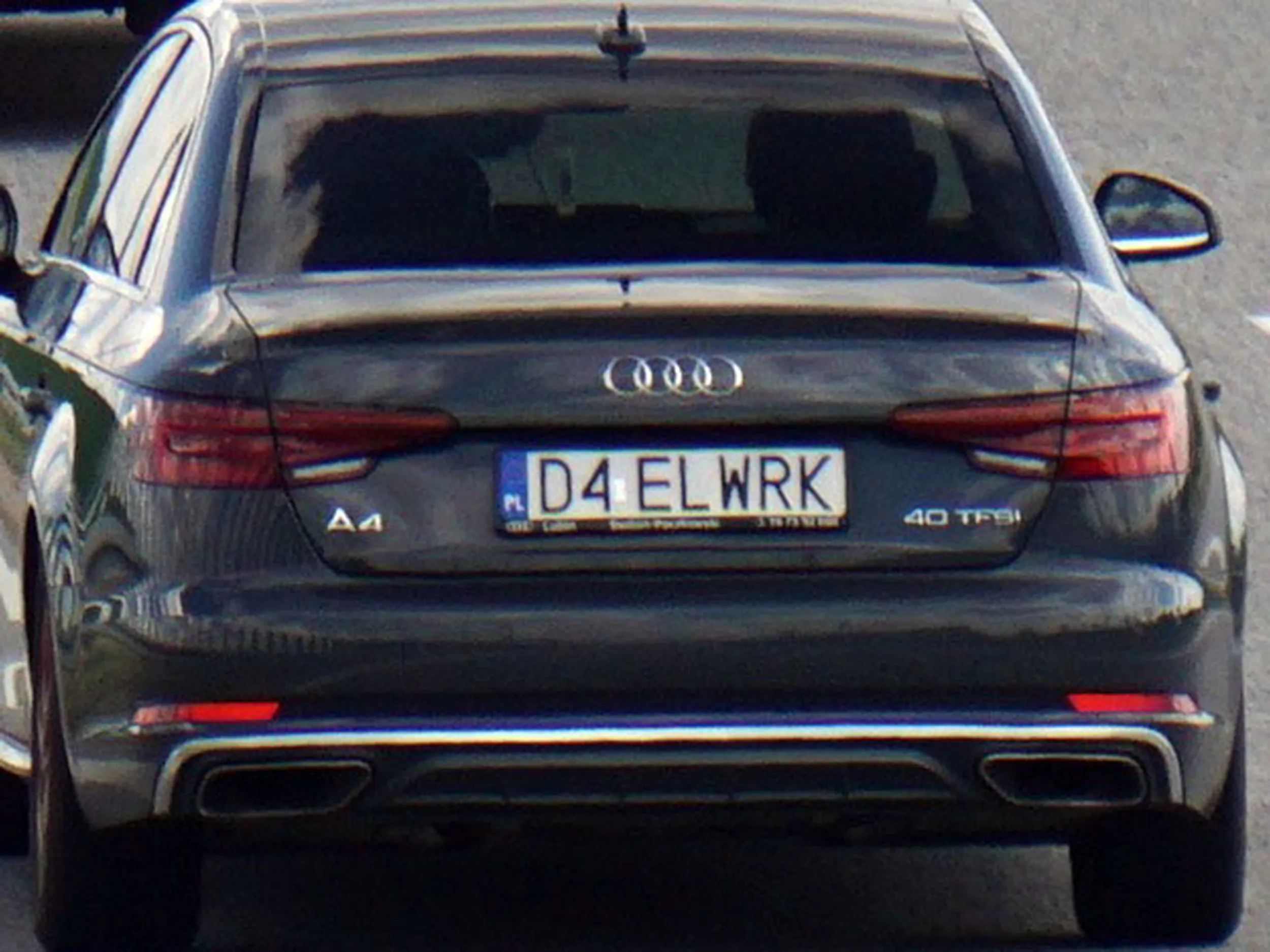 Fajny numer, blacha D4 ELWRK