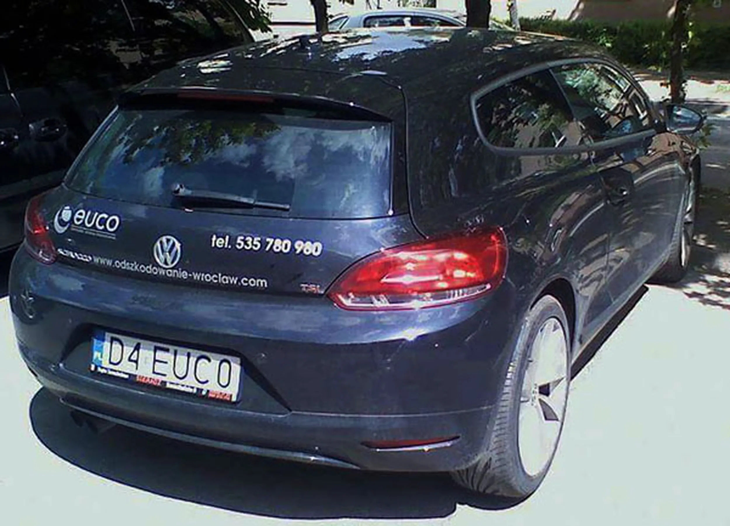 Fajny numer, blacha D4 EUC0