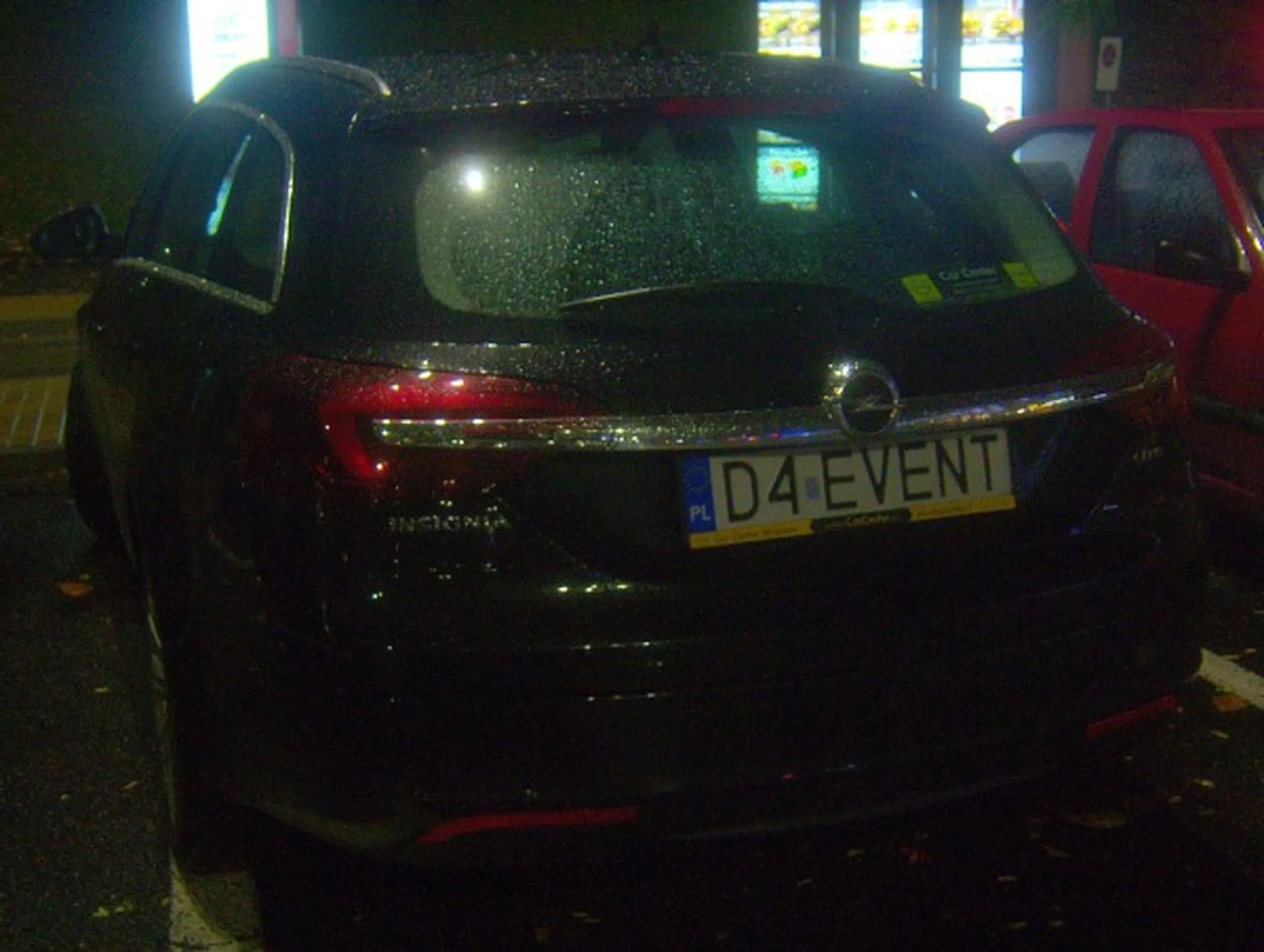 Fajny numer, blacha D4 EVENT