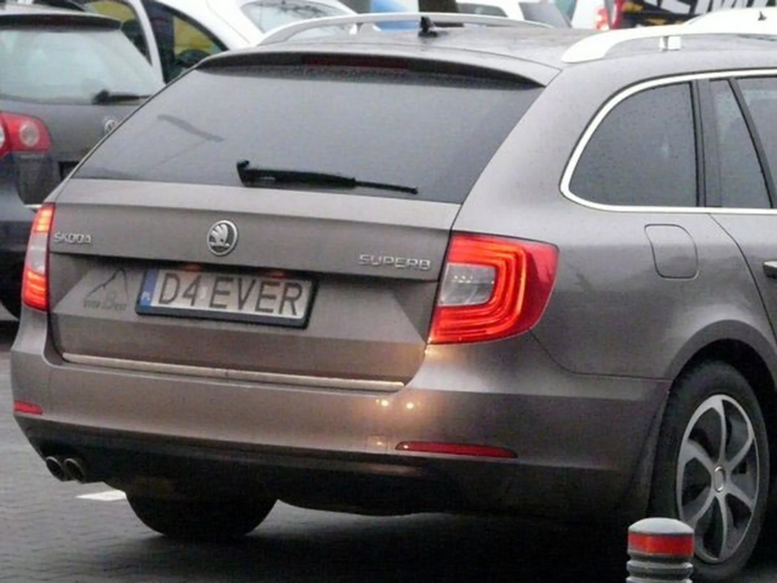 Fajny numer, blacha D4 EVER