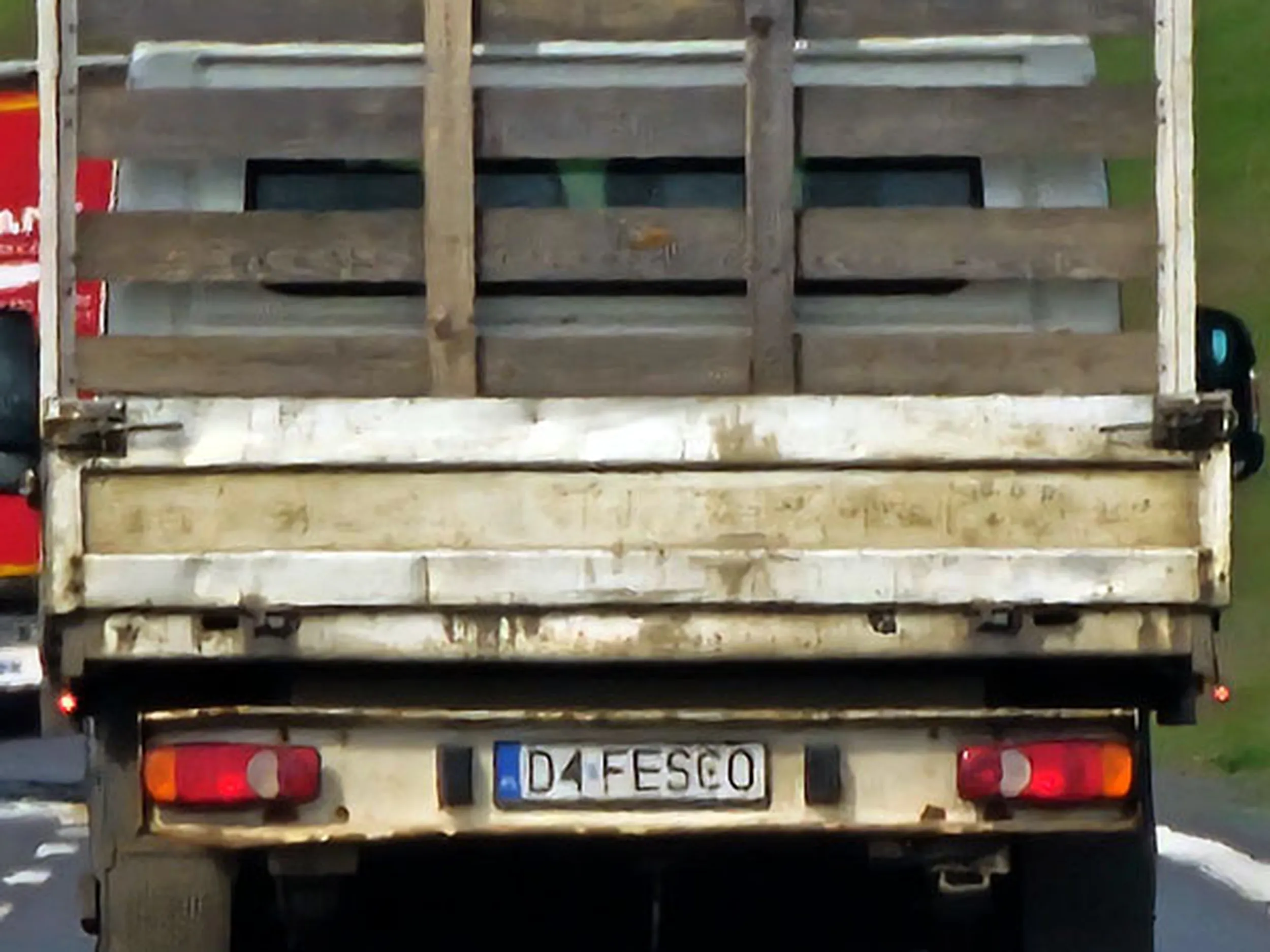 Fajny numer, blacha D4 FESCO