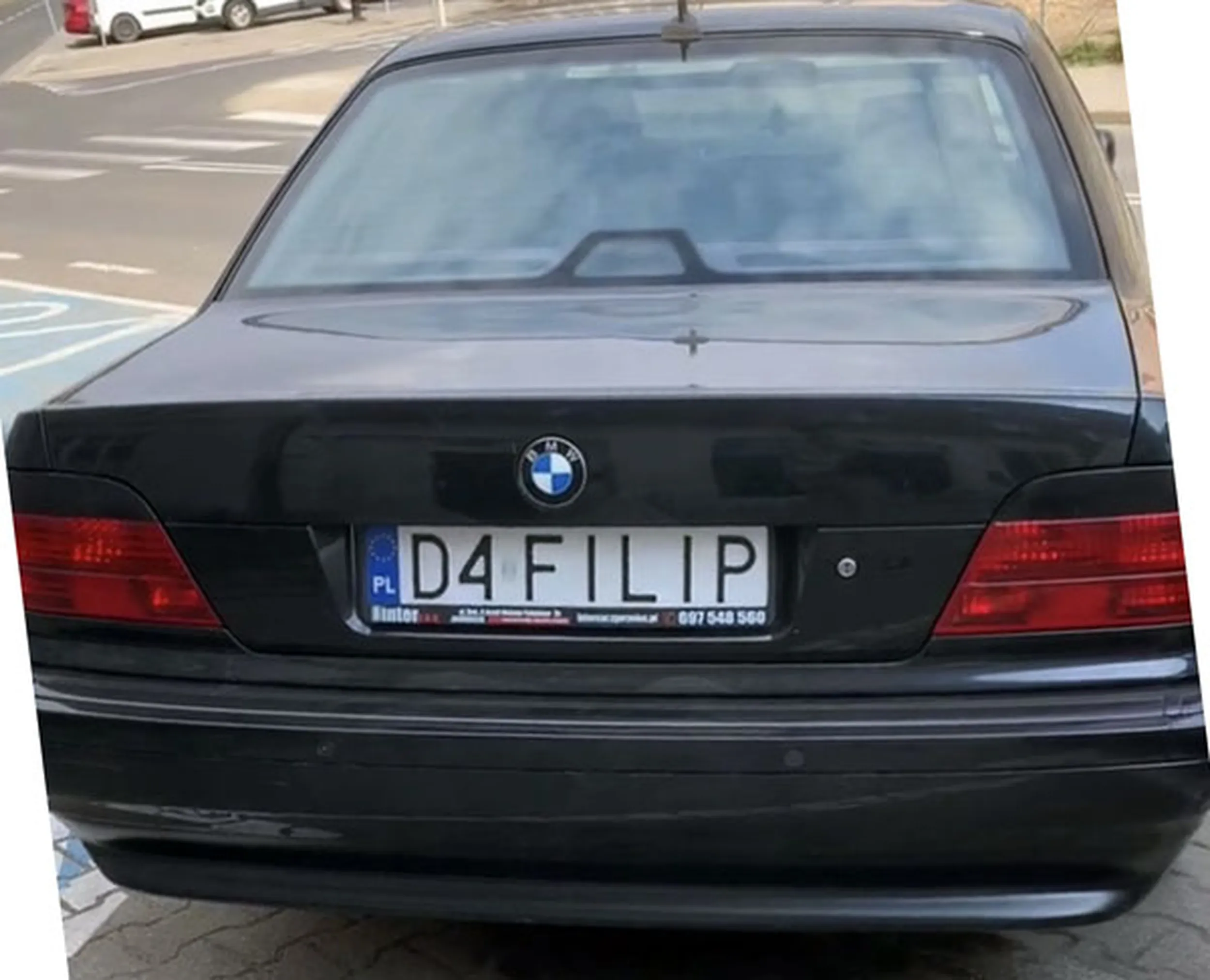 Fajny numer, blacha D4 FILIP