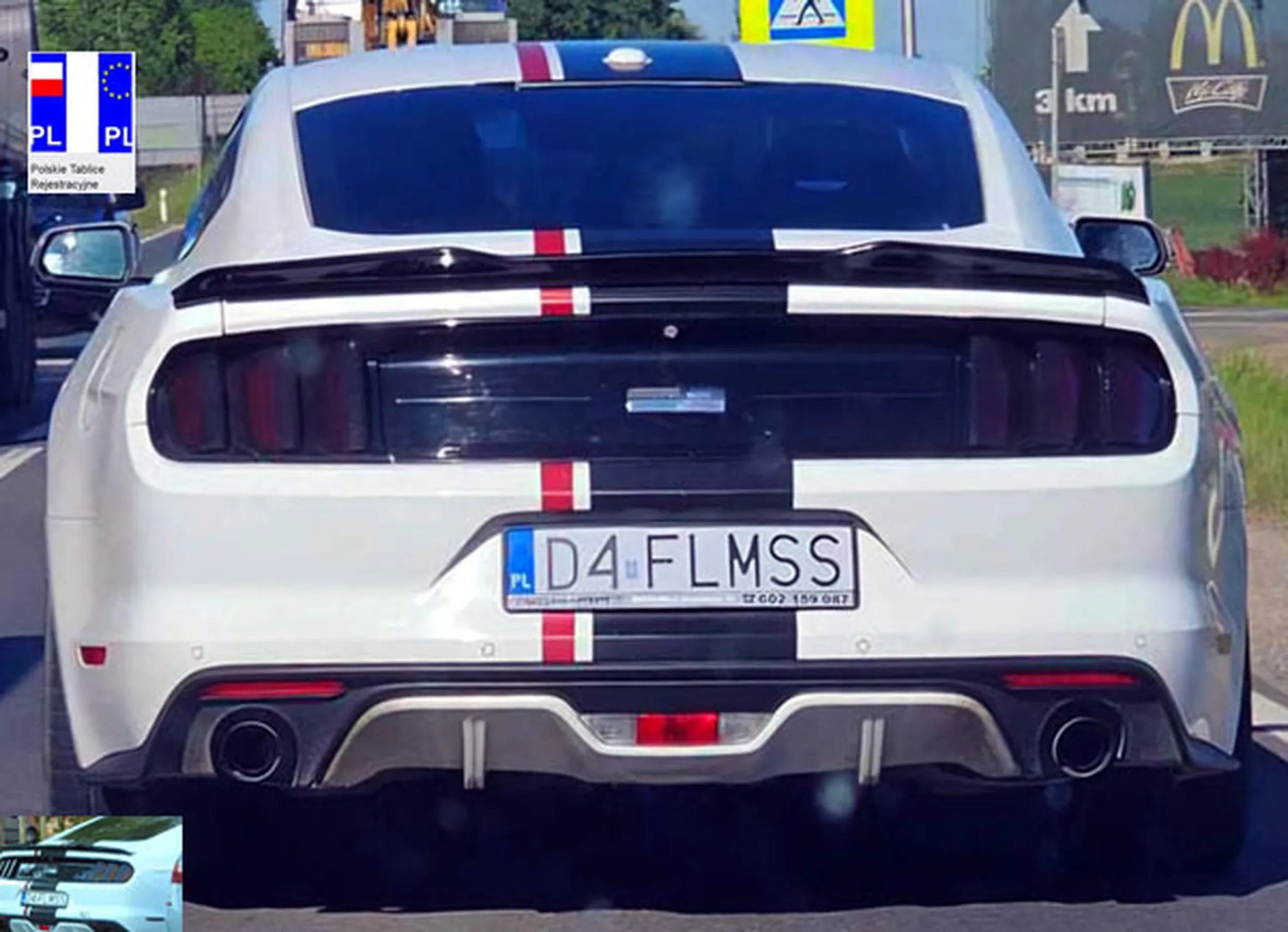 Fajny numer, blacha D4 FLMSS