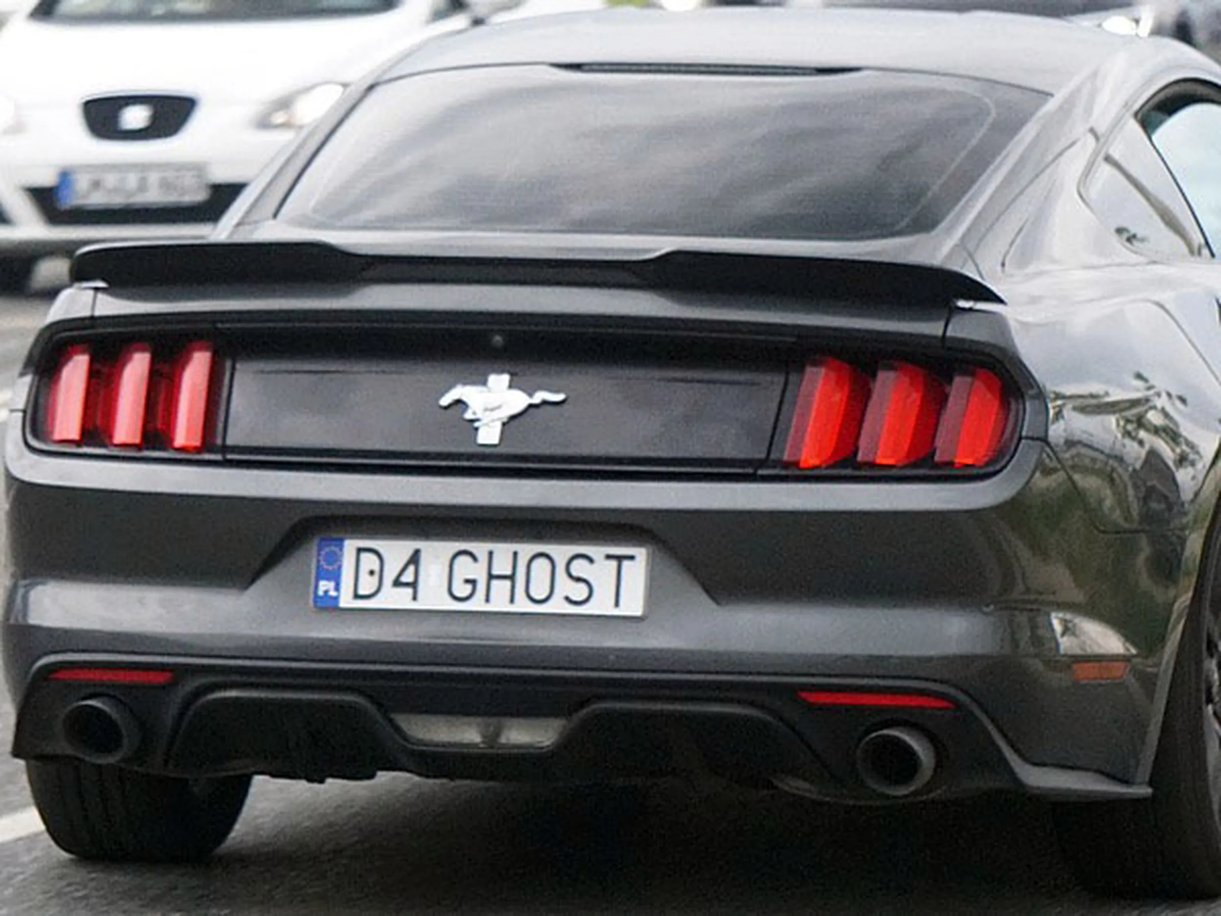 Fajny numer, blacha D4 GHOST