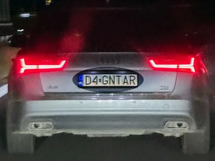 Fajny numer, blacha D4 GNTAR
