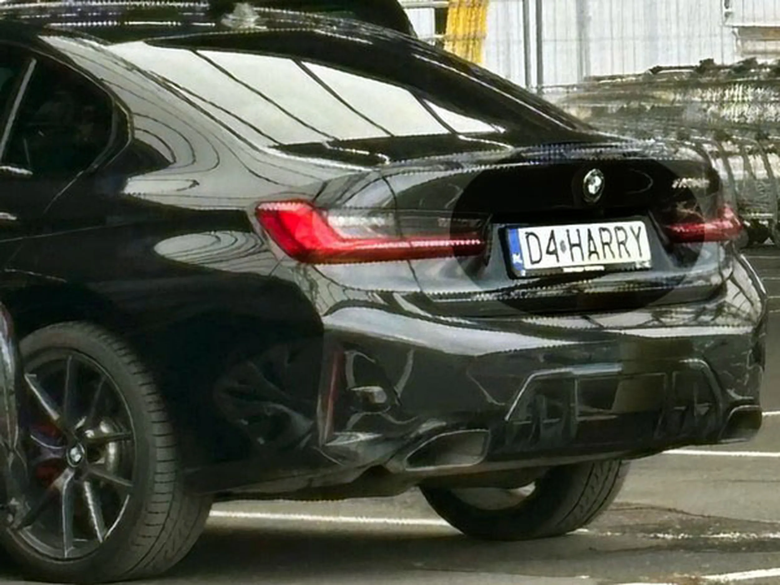 Fajny numer, blacha D4 HARRY