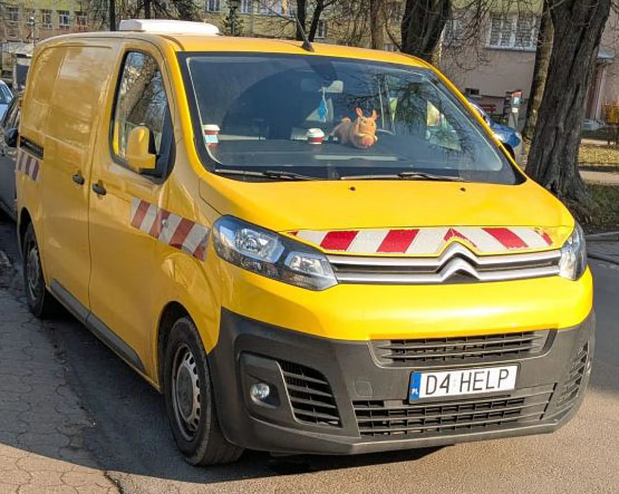 Fajny numer, blacha D4 HELP