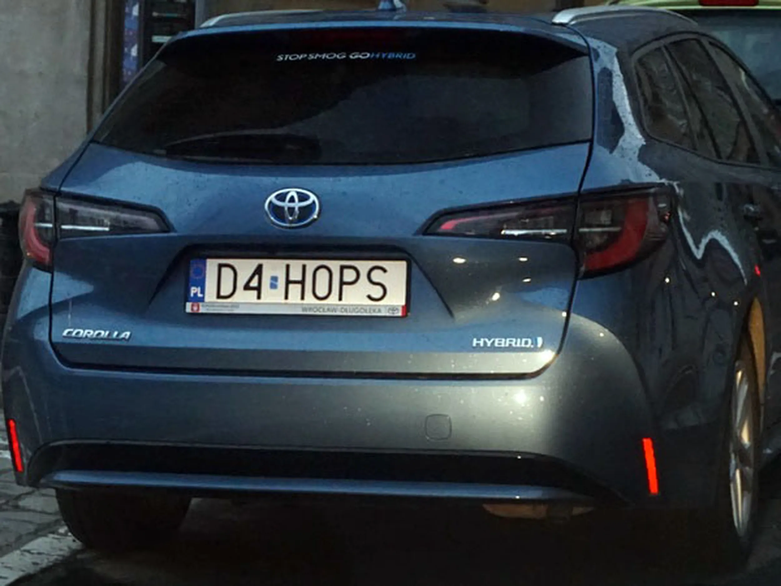 Fajny numer, blacha D4 HOPS