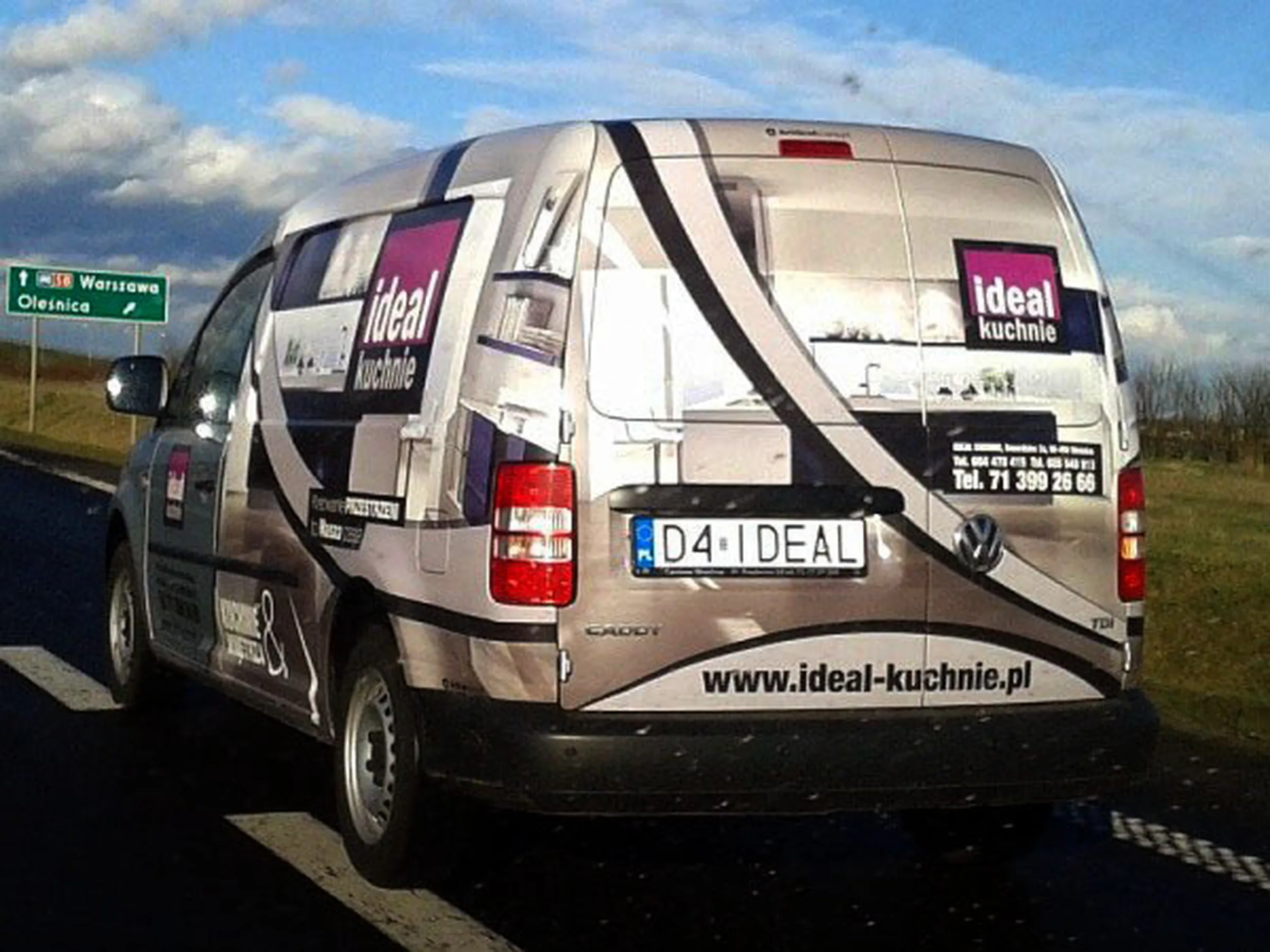 Fajny numer, blacha D4 IDEAL