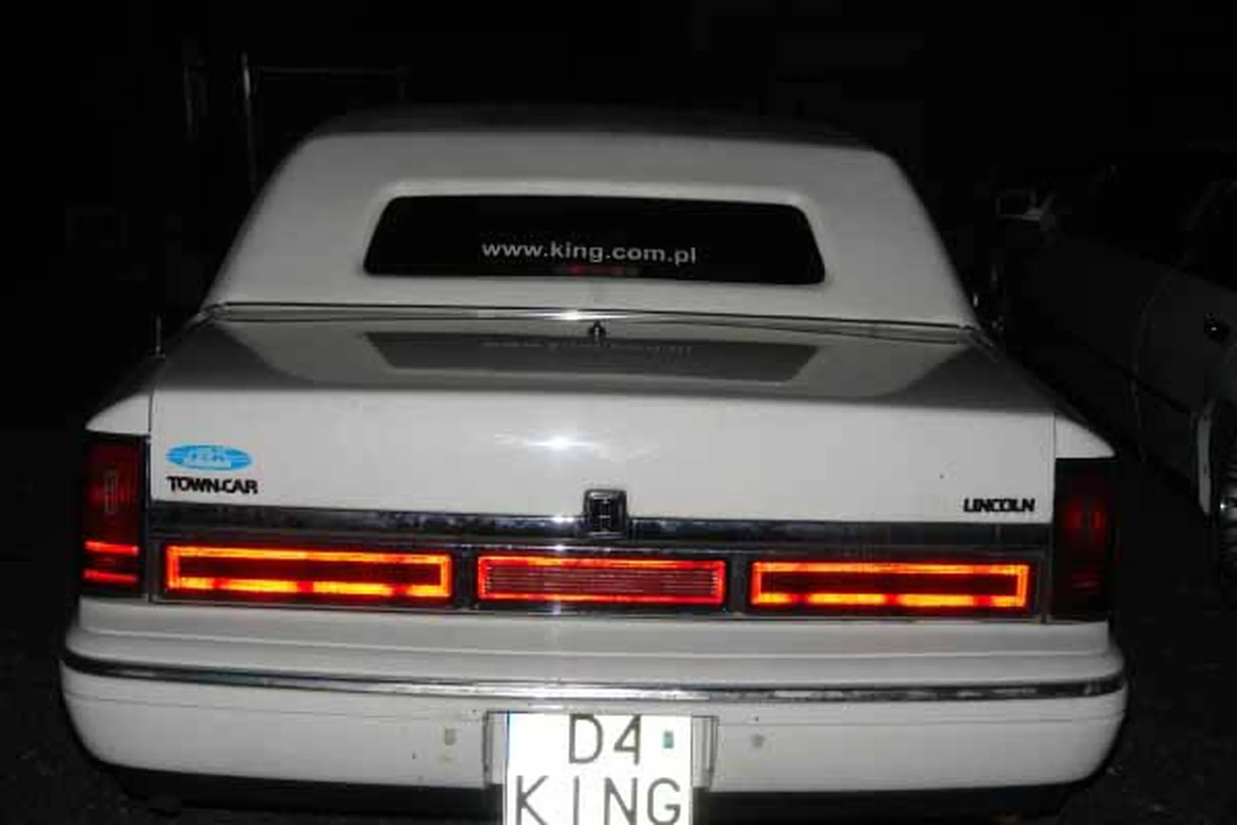 Fajny numer, blacha D4 KING