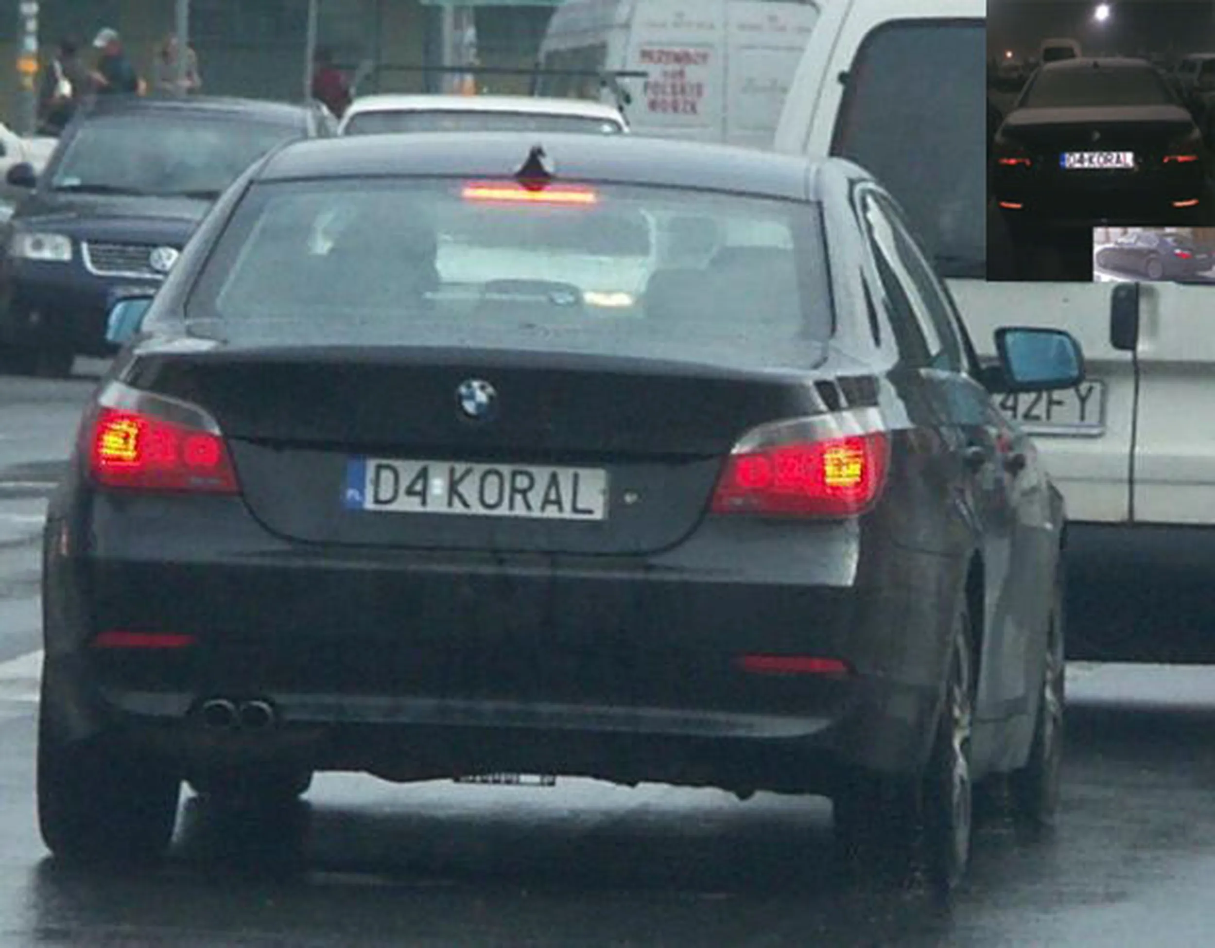 Fajny numer, blacha D4 KORAL