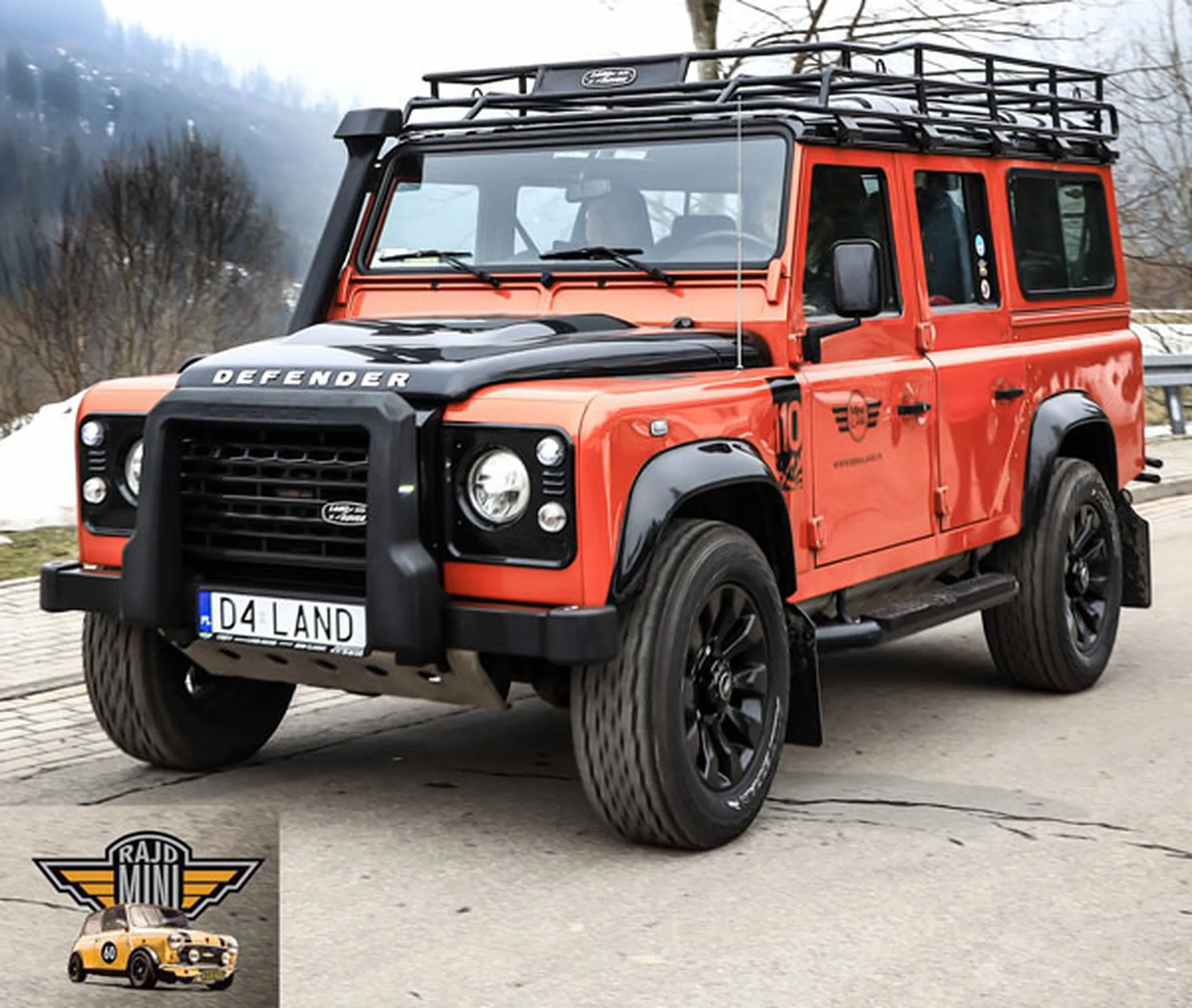 Fajny numer, blacha D4 LAND