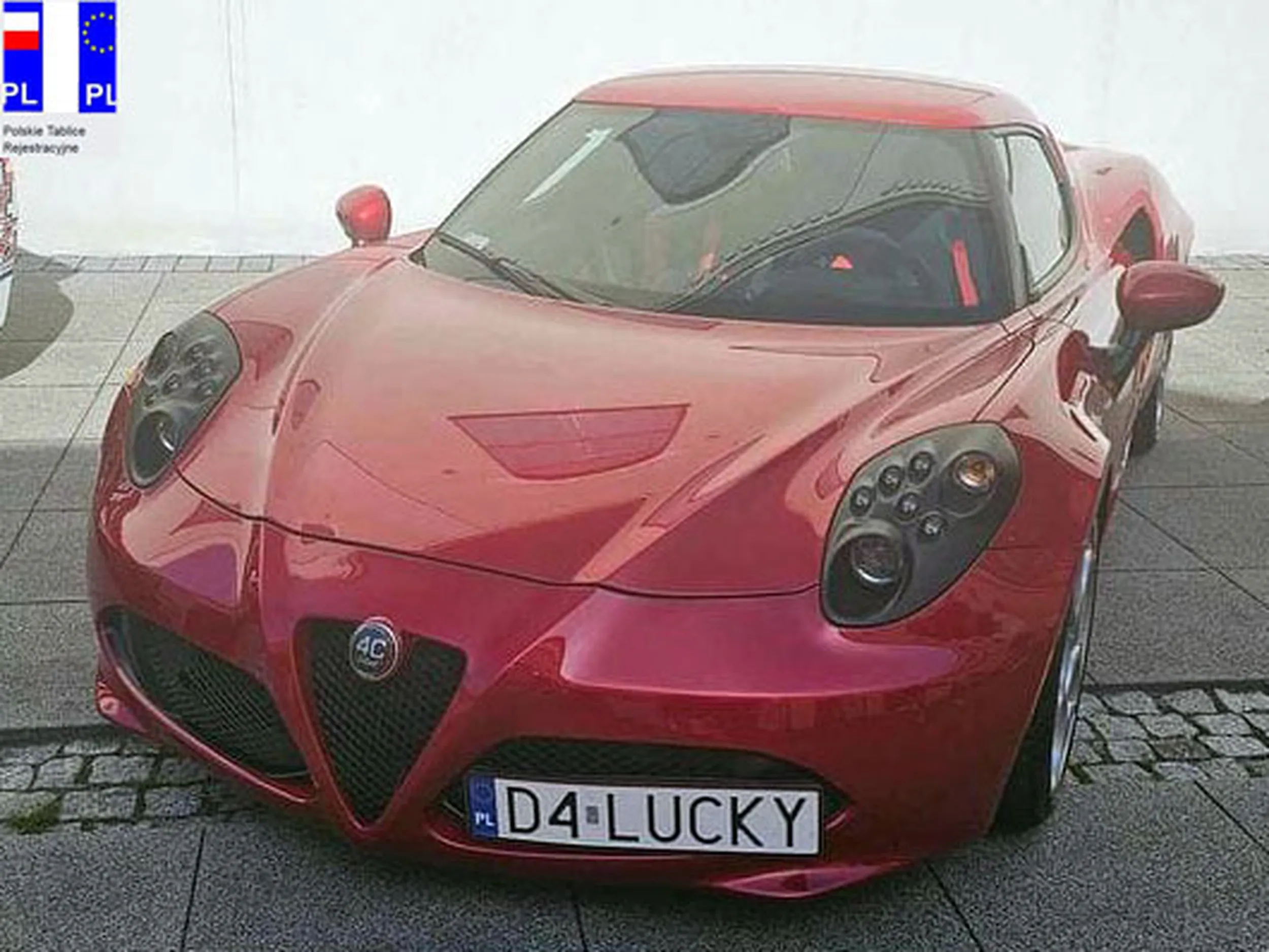 Fajny numer, blacha D4 LUCKY