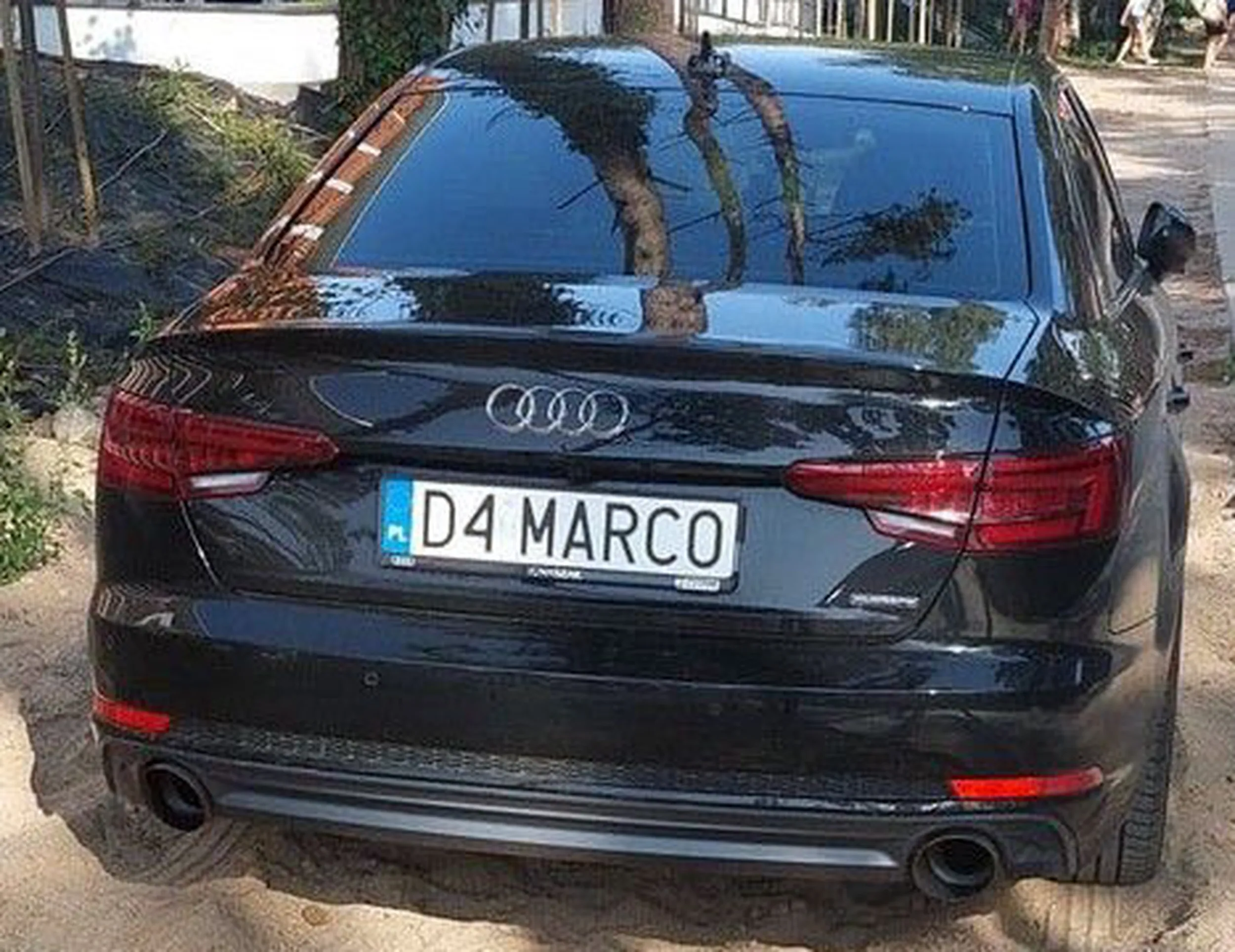 Fajny numer, blacha D4 MARCO