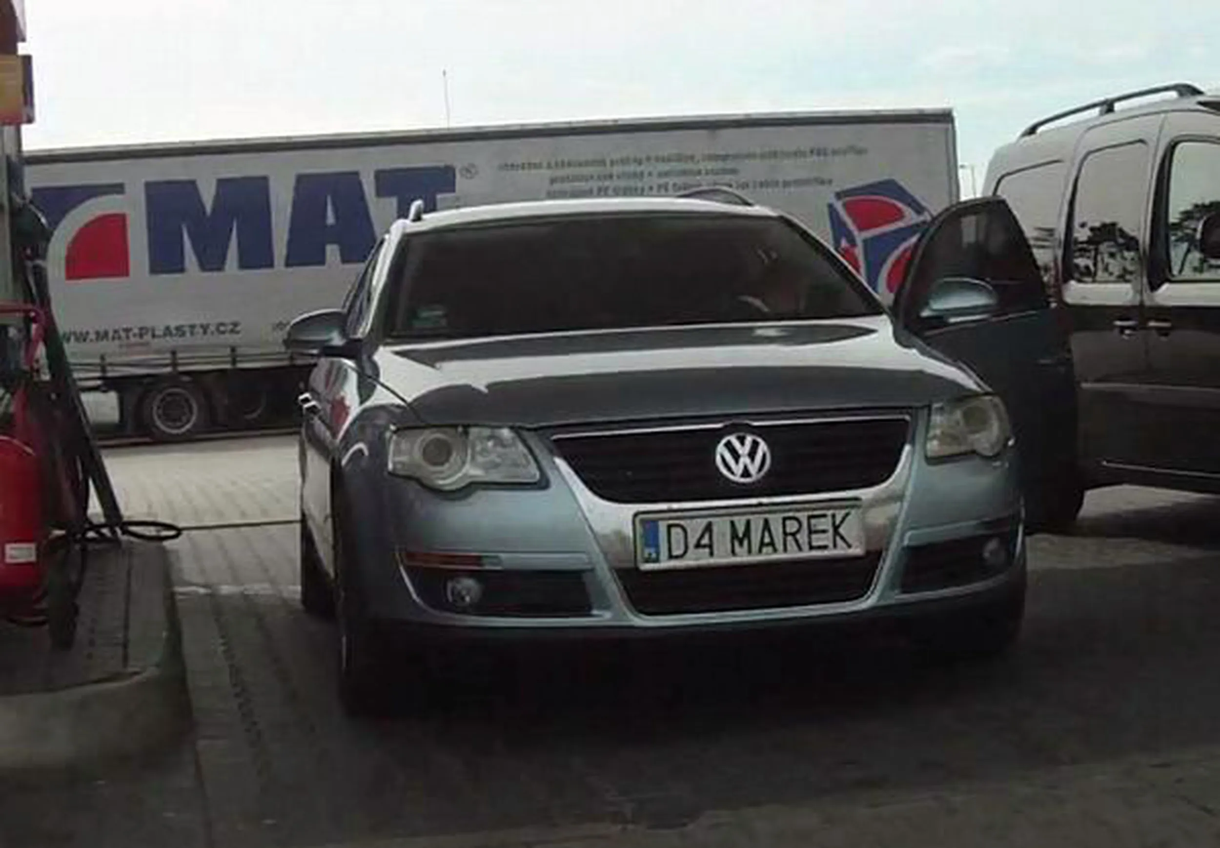 Fajny numer, blacha D4 MAREK