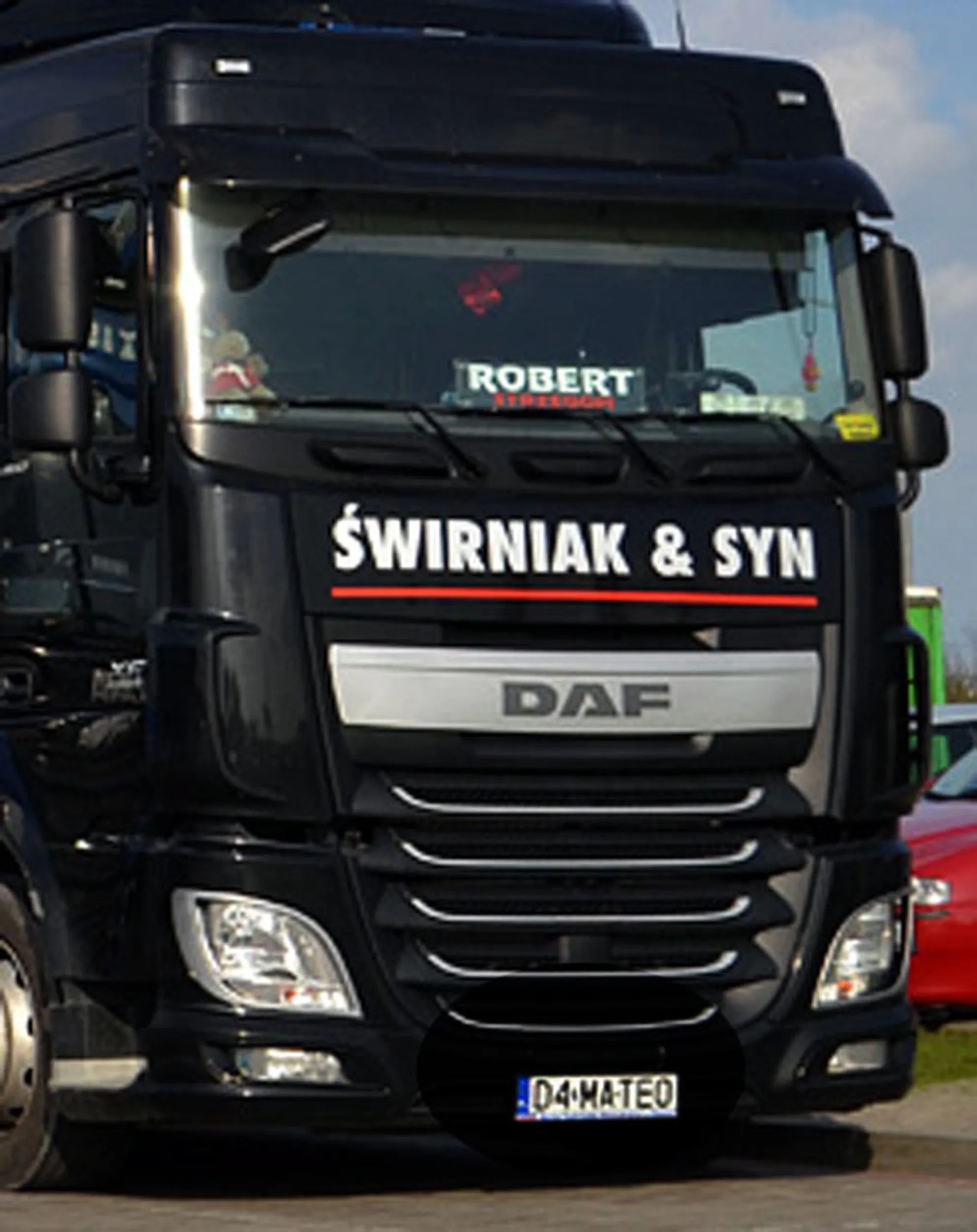 Fajny numer, blacha D4 MATEO