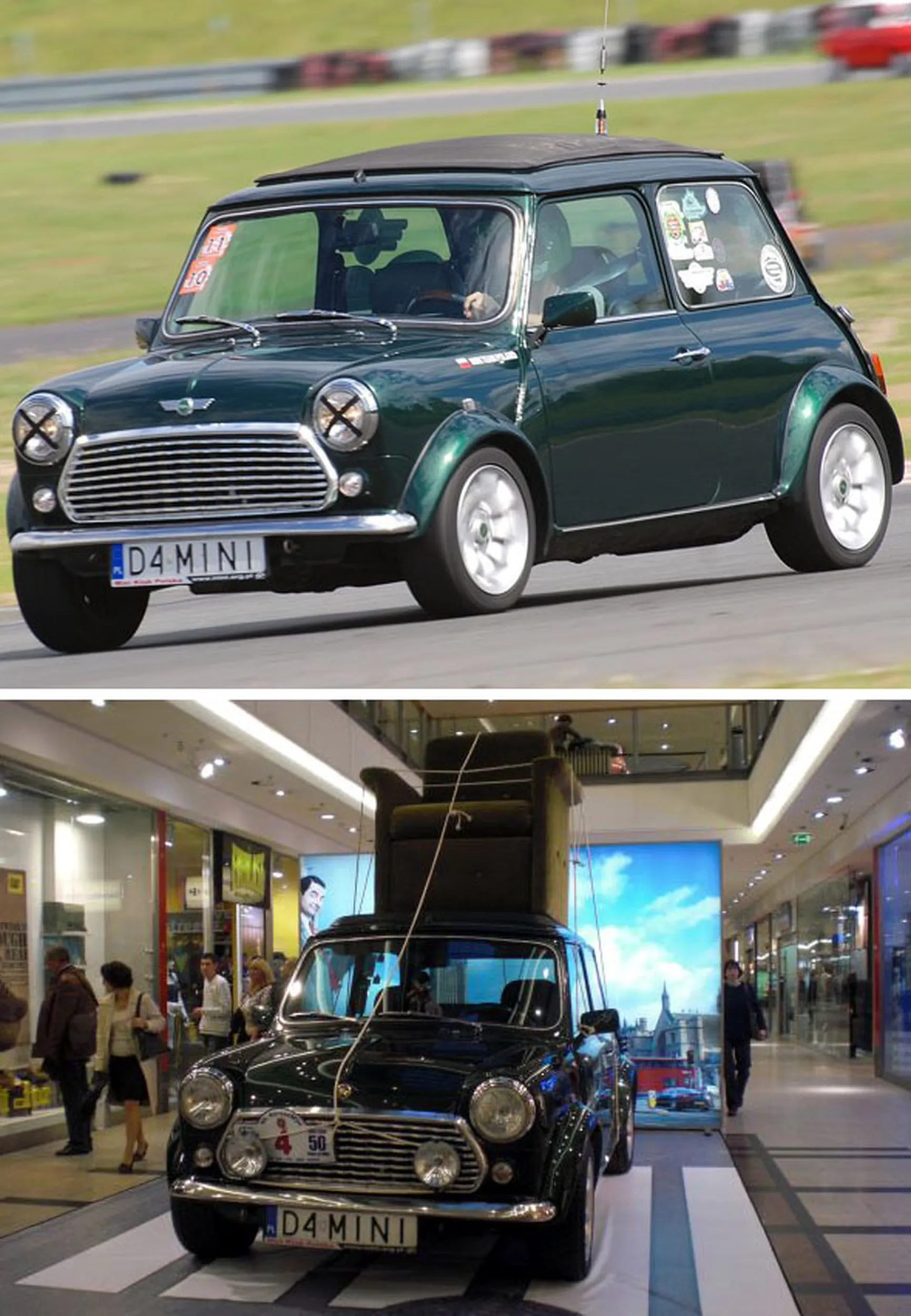 Fajny numer, blacha D4 MINI