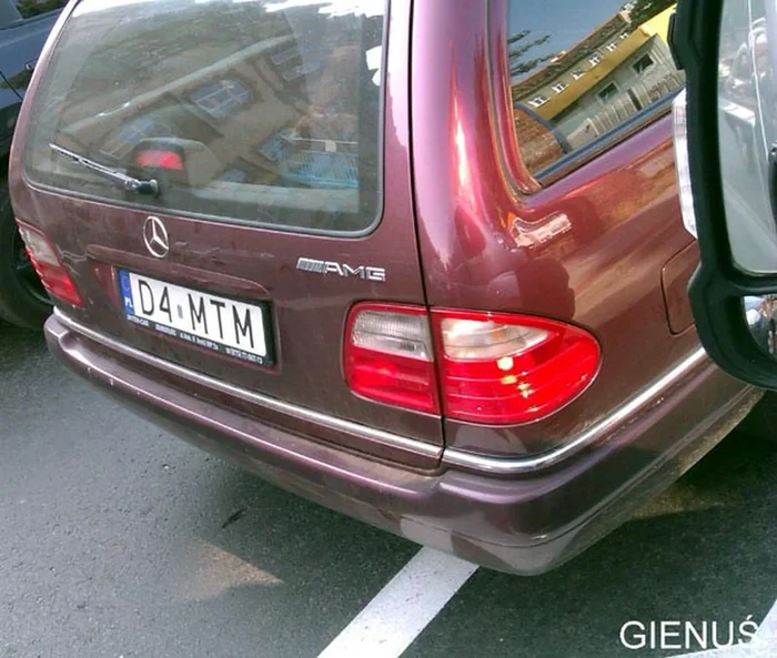 Fajny numer, blacha D4 MTM