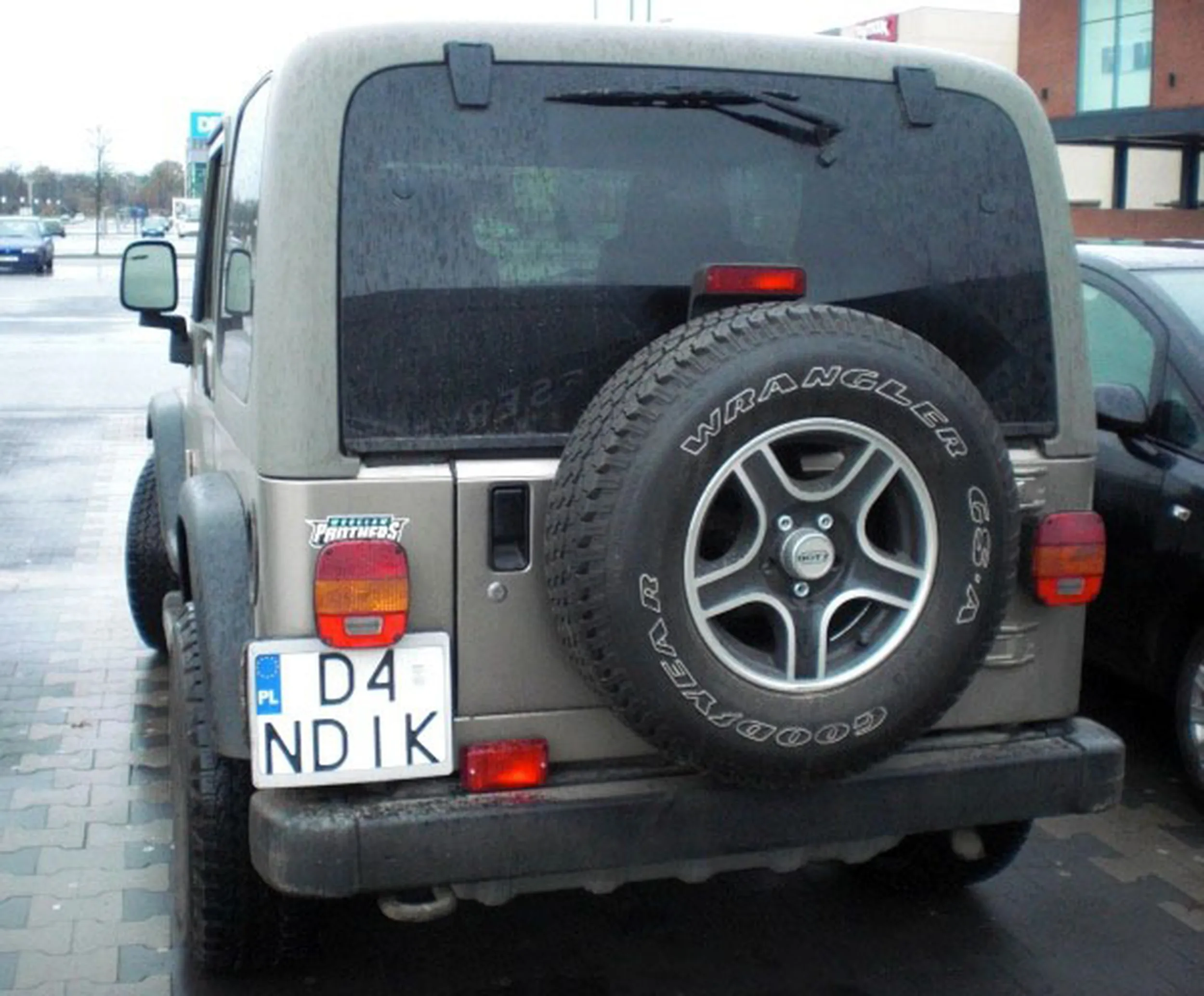 Fajny numer, blacha D4 NDIK