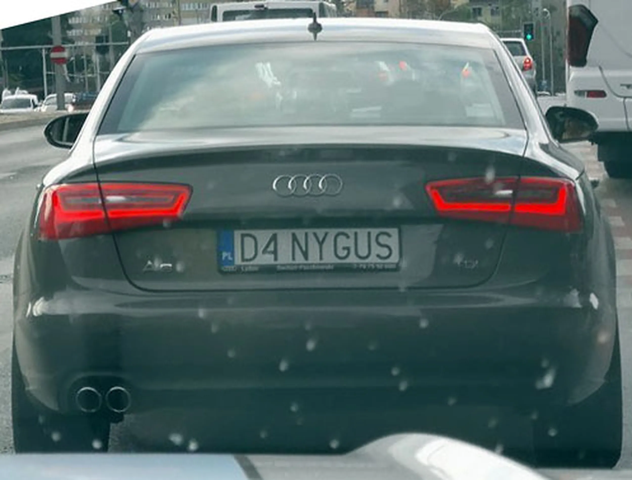 Fajny numer, blacha D4 NYGUS