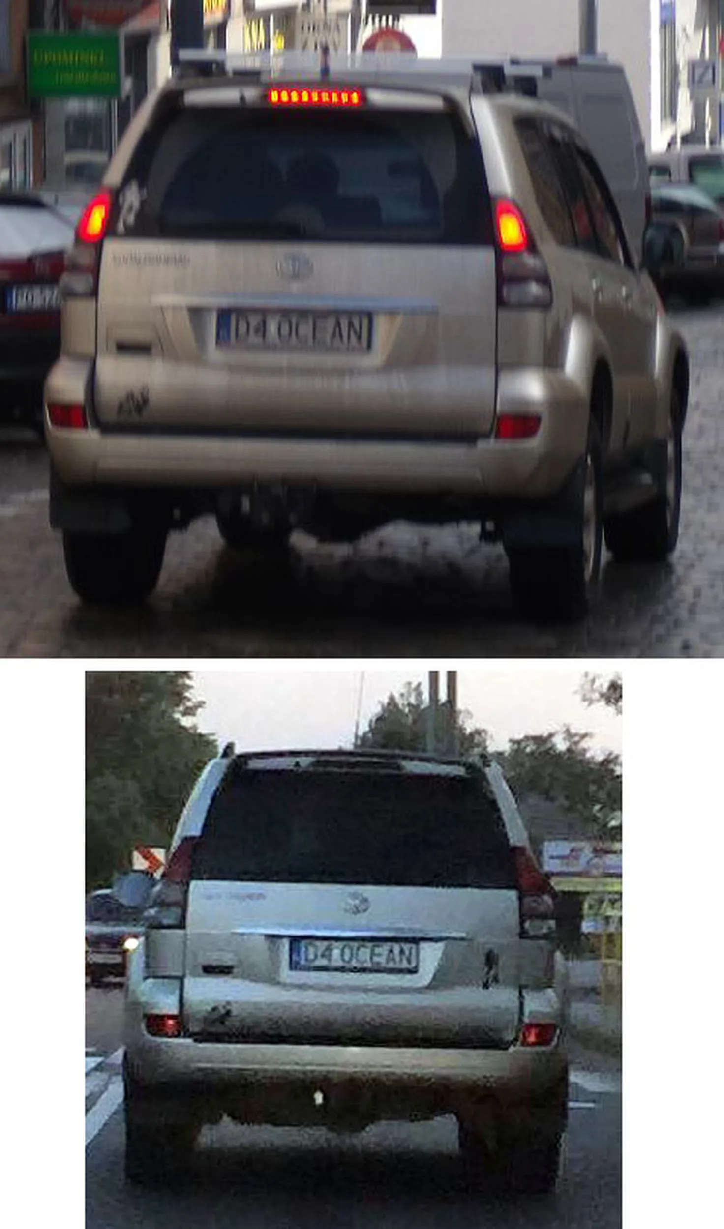 Fajny numer, blacha D4 OCEAN