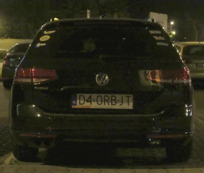 Fajny numer, blacha D4 ORBJT