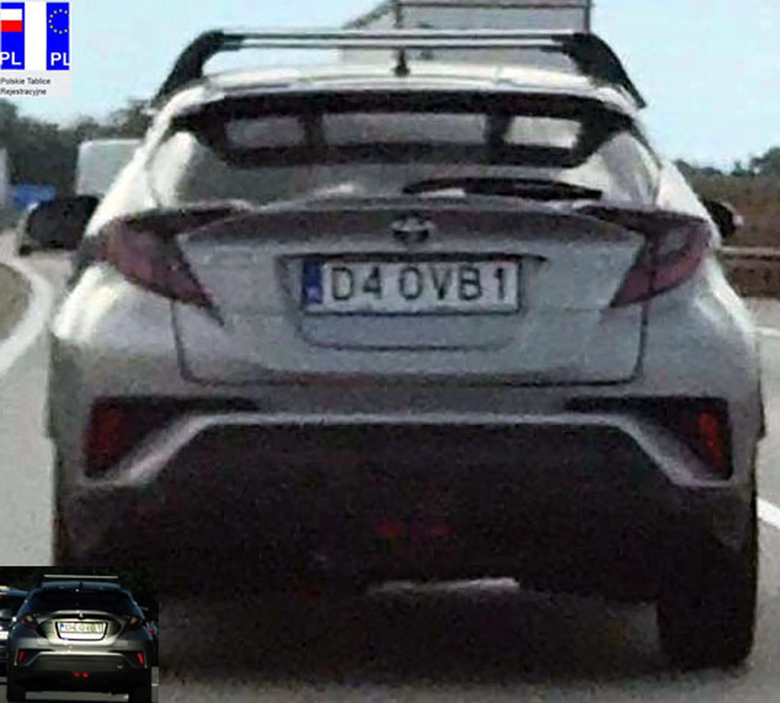 Fajny numer, blacha D4 OVB1