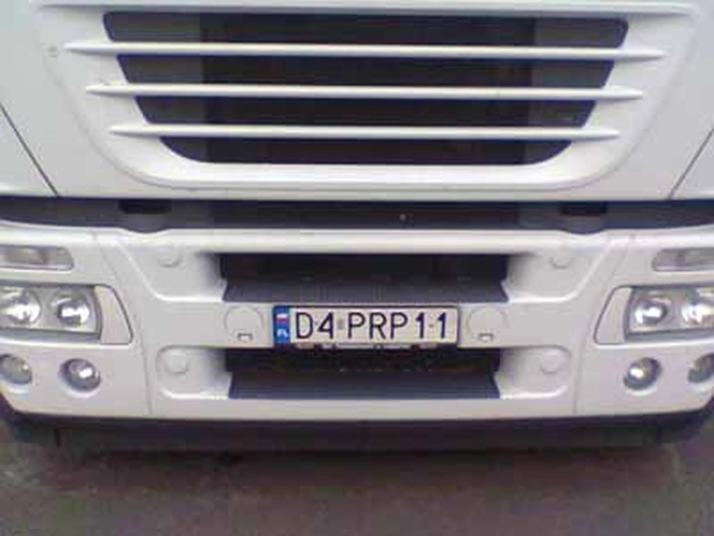 Fajny numer, blacha D4 PRP11