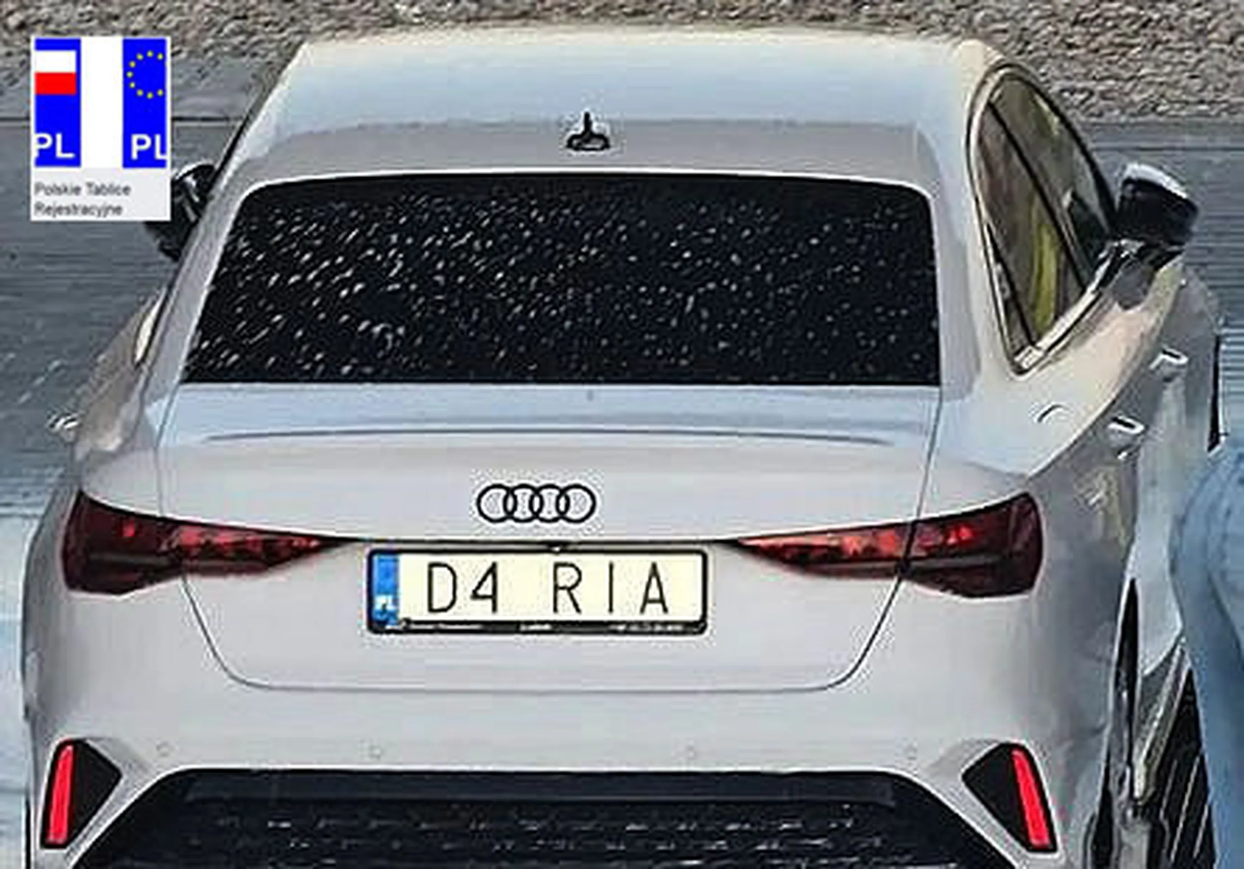 Fajny numer, blacha D4 RIA