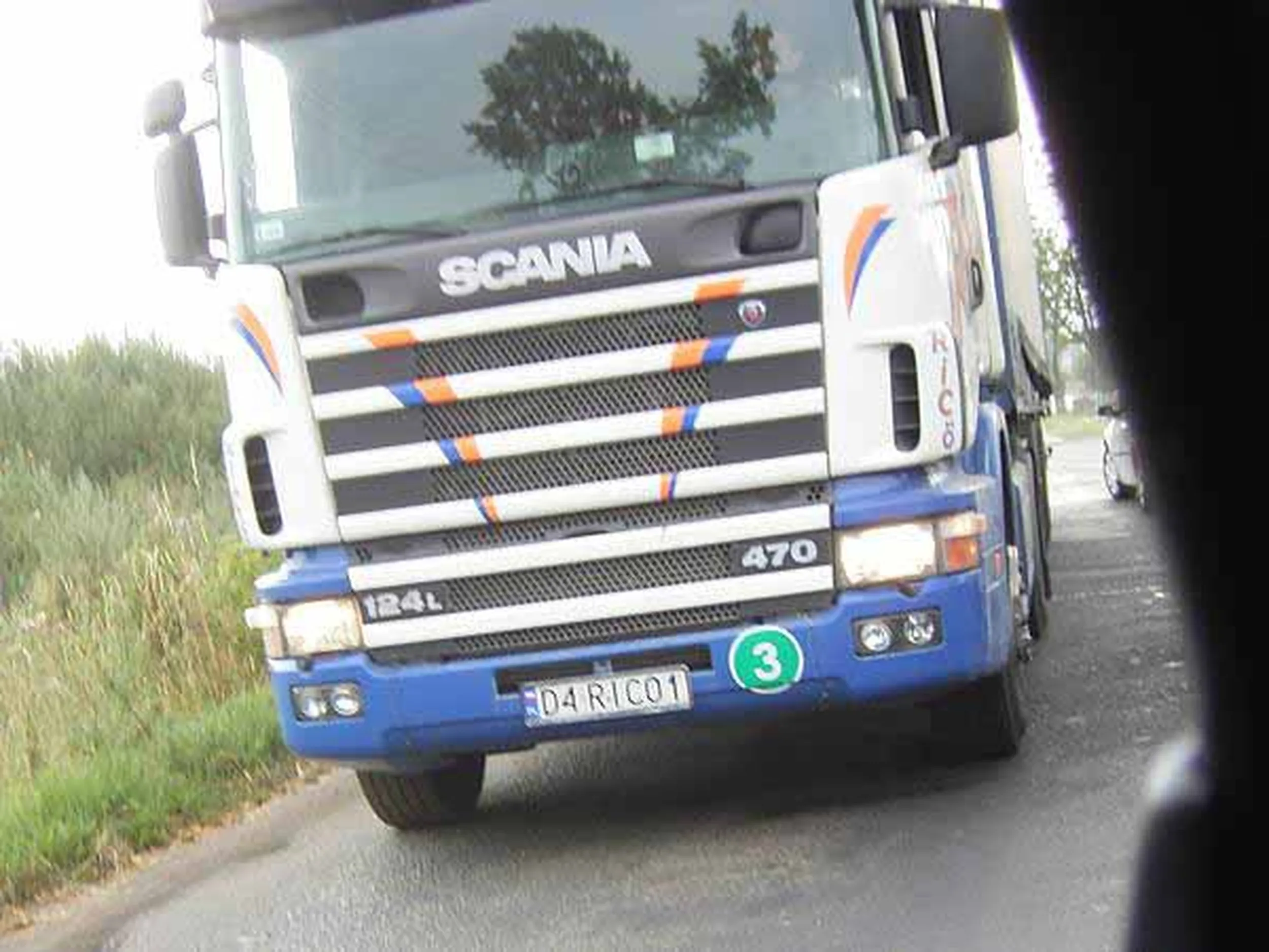 Fajny numer, blacha D4 RICO1