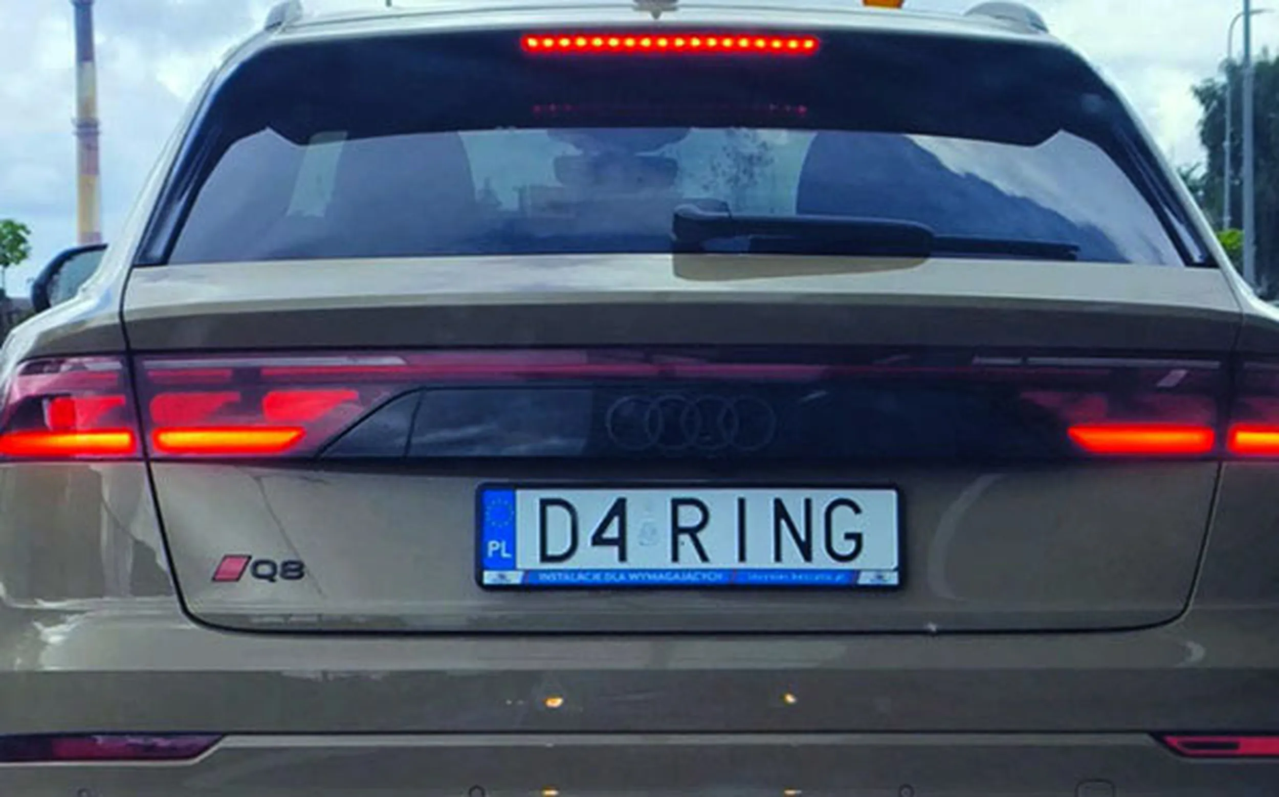 Fajny numer, blacha D4 RING