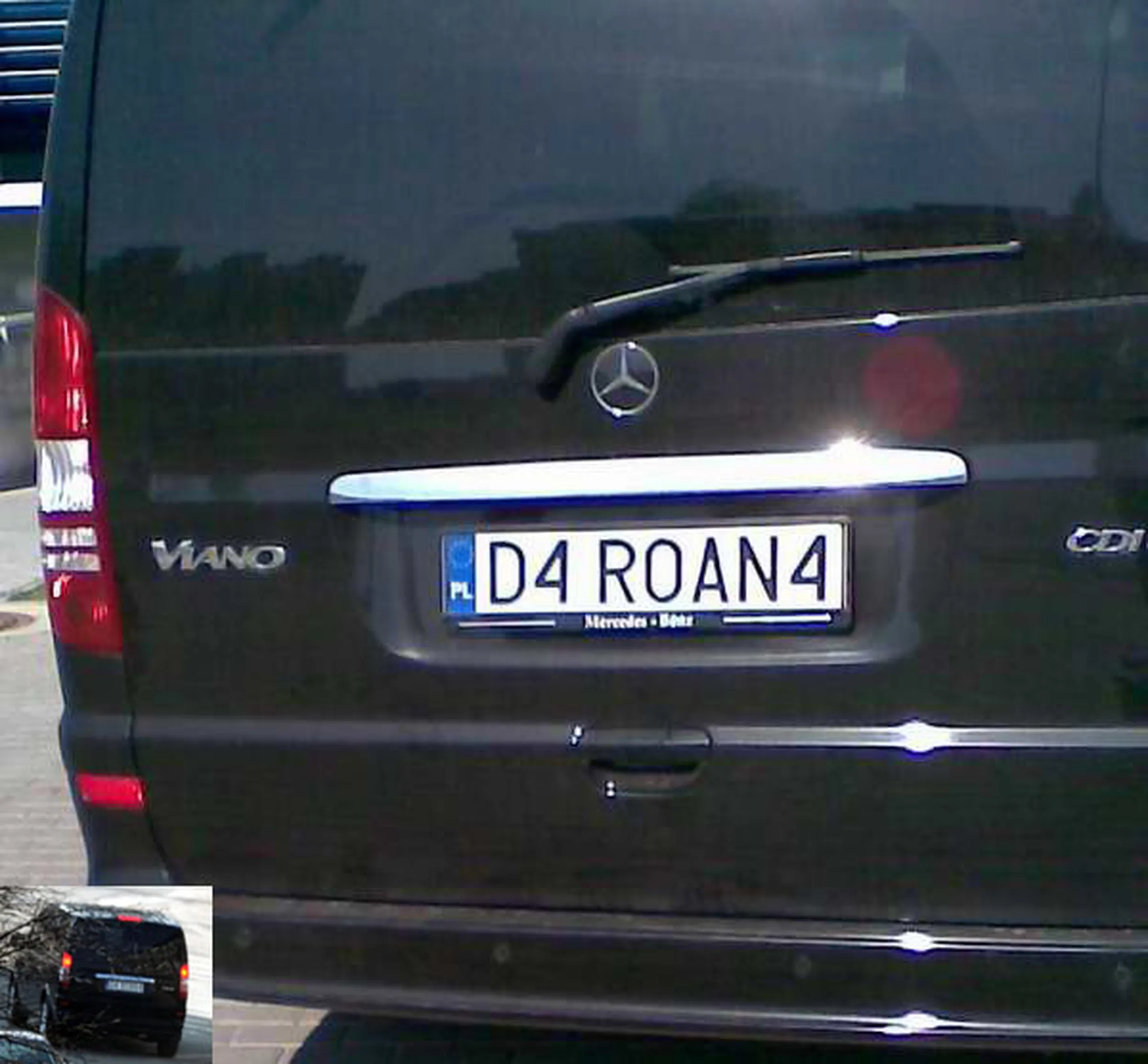 Fajny numer, blacha D4 ROAN4