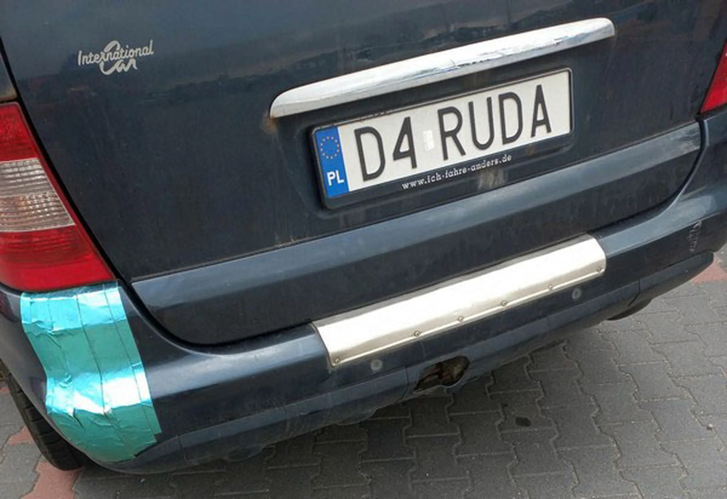 Fajny numer, blacha D4 RUDA