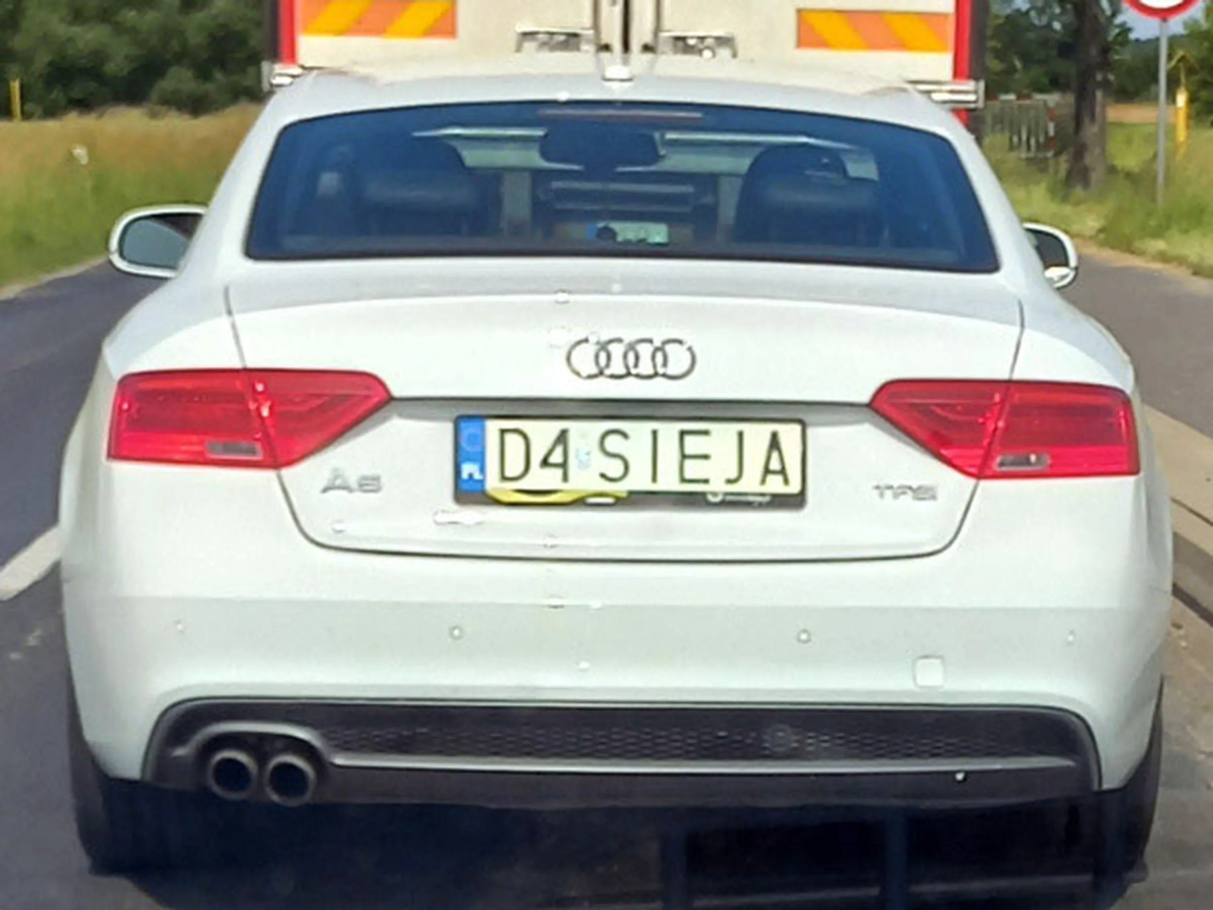 Fajny numer, blacha D4 SIEJA