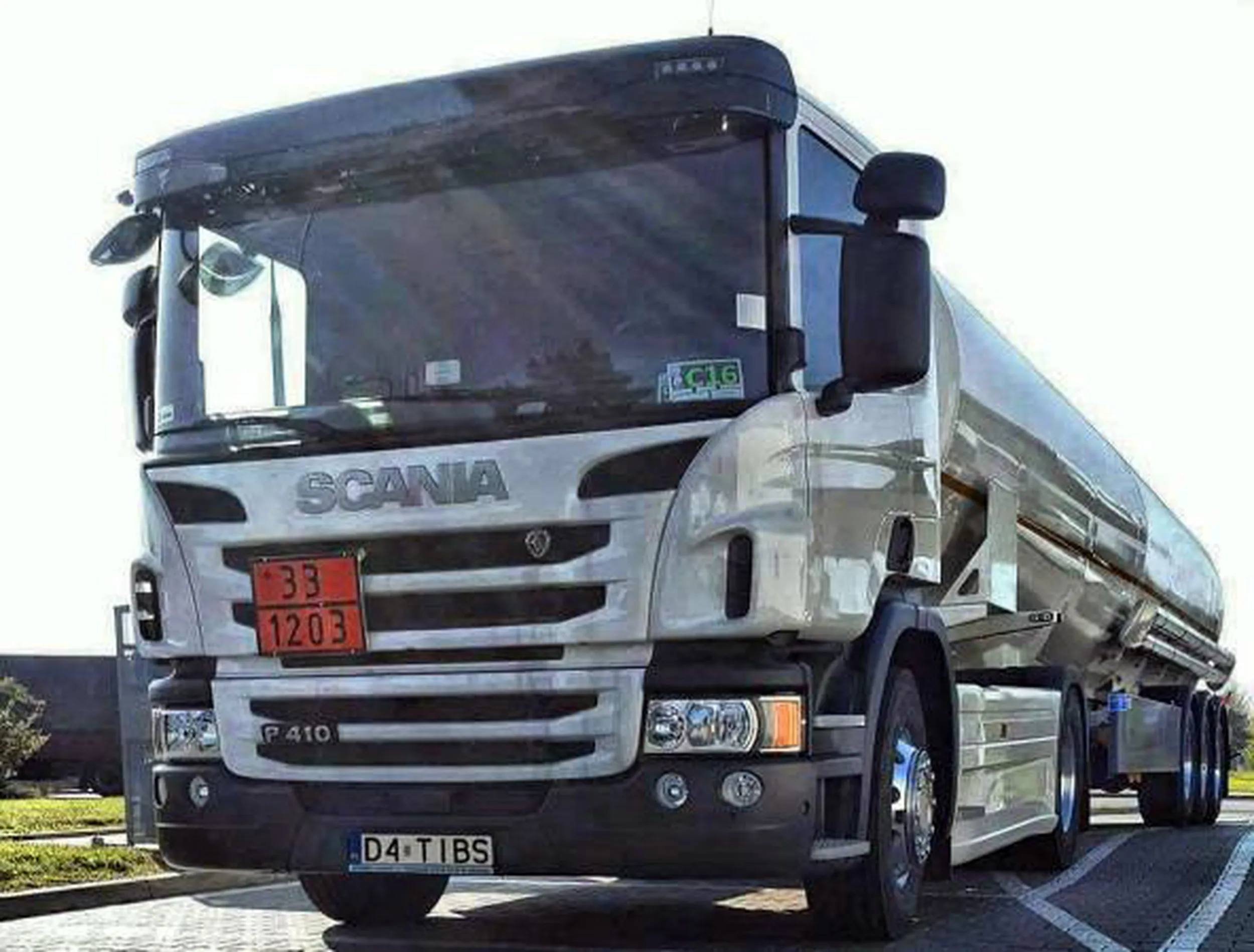 Fajny numer, blacha D4 TIBS