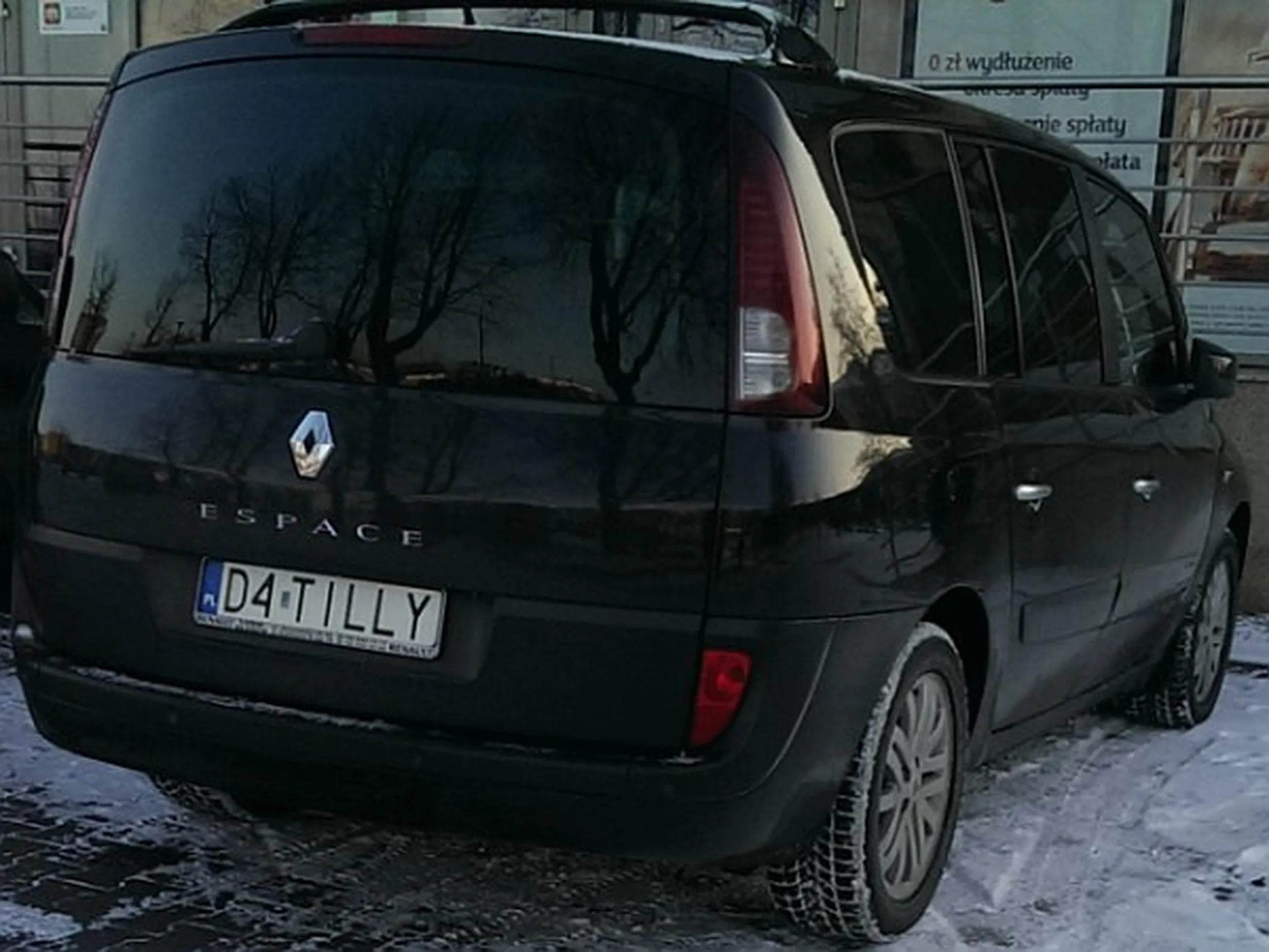 Fajny numer, blacha D4 TILLY