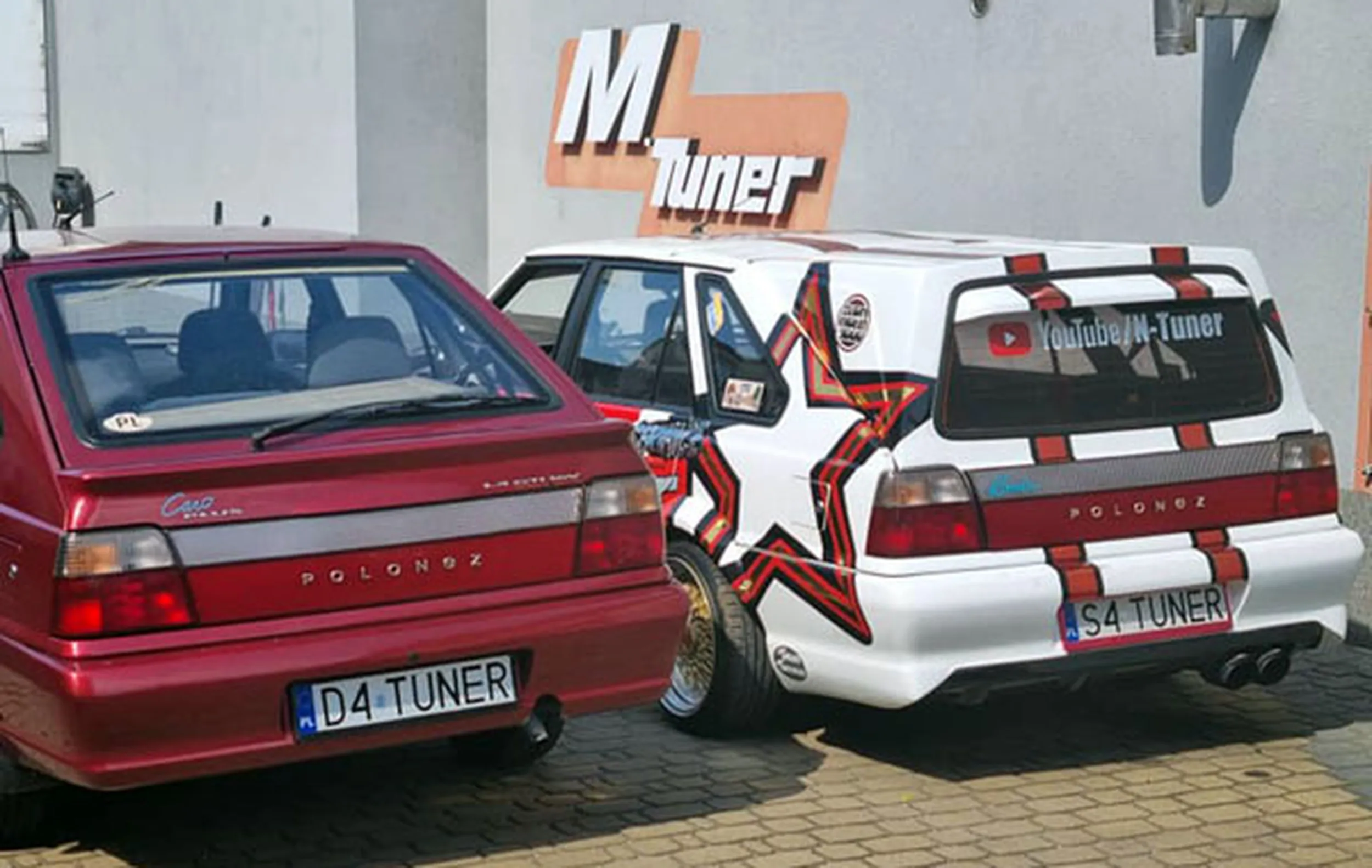 Fajny numer, blacha D4 TUNER